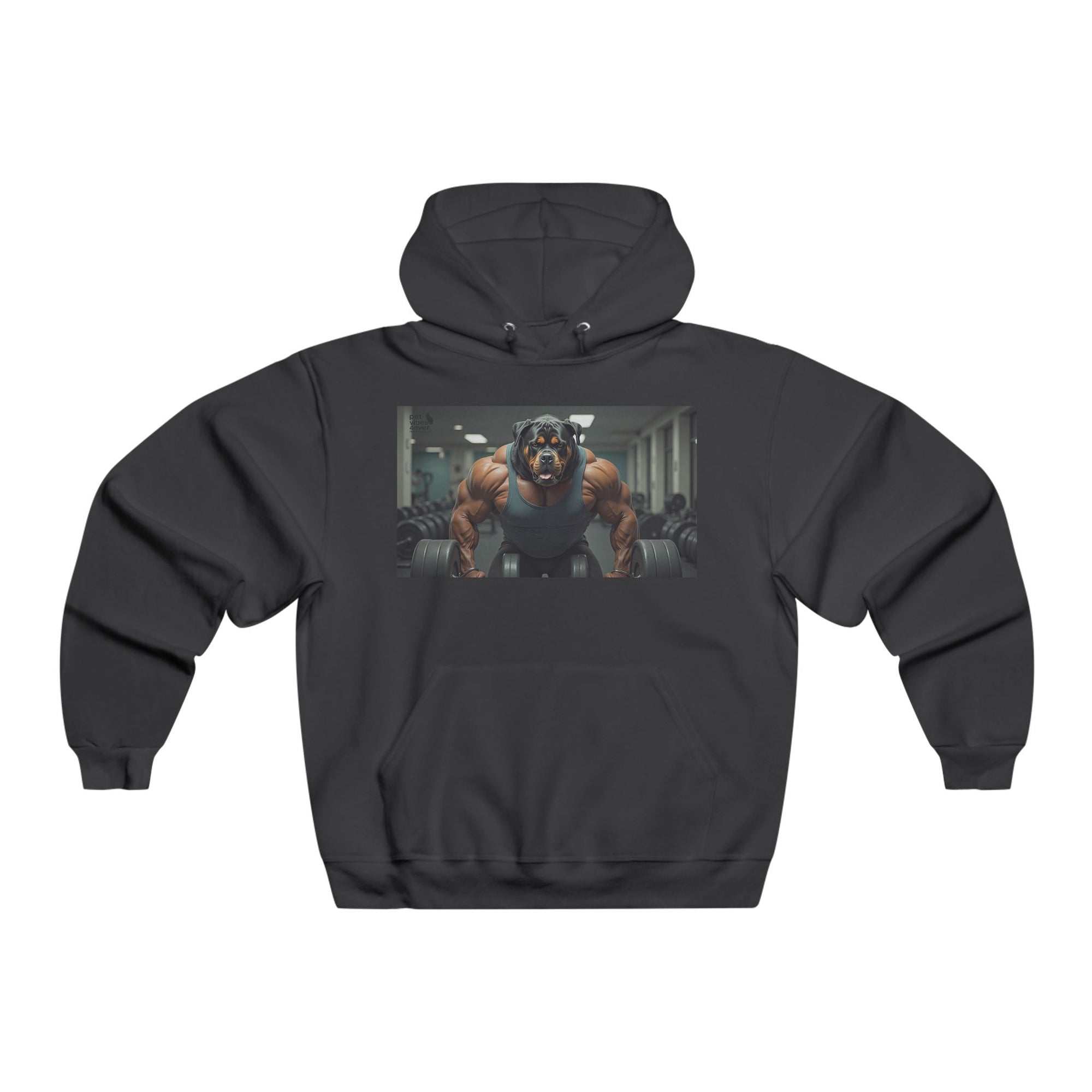 Muscle Motivation Hoodie, Gym Sweatshirt, Fitness Apparel, Workout Gear, Bodybuilding Hoodie
