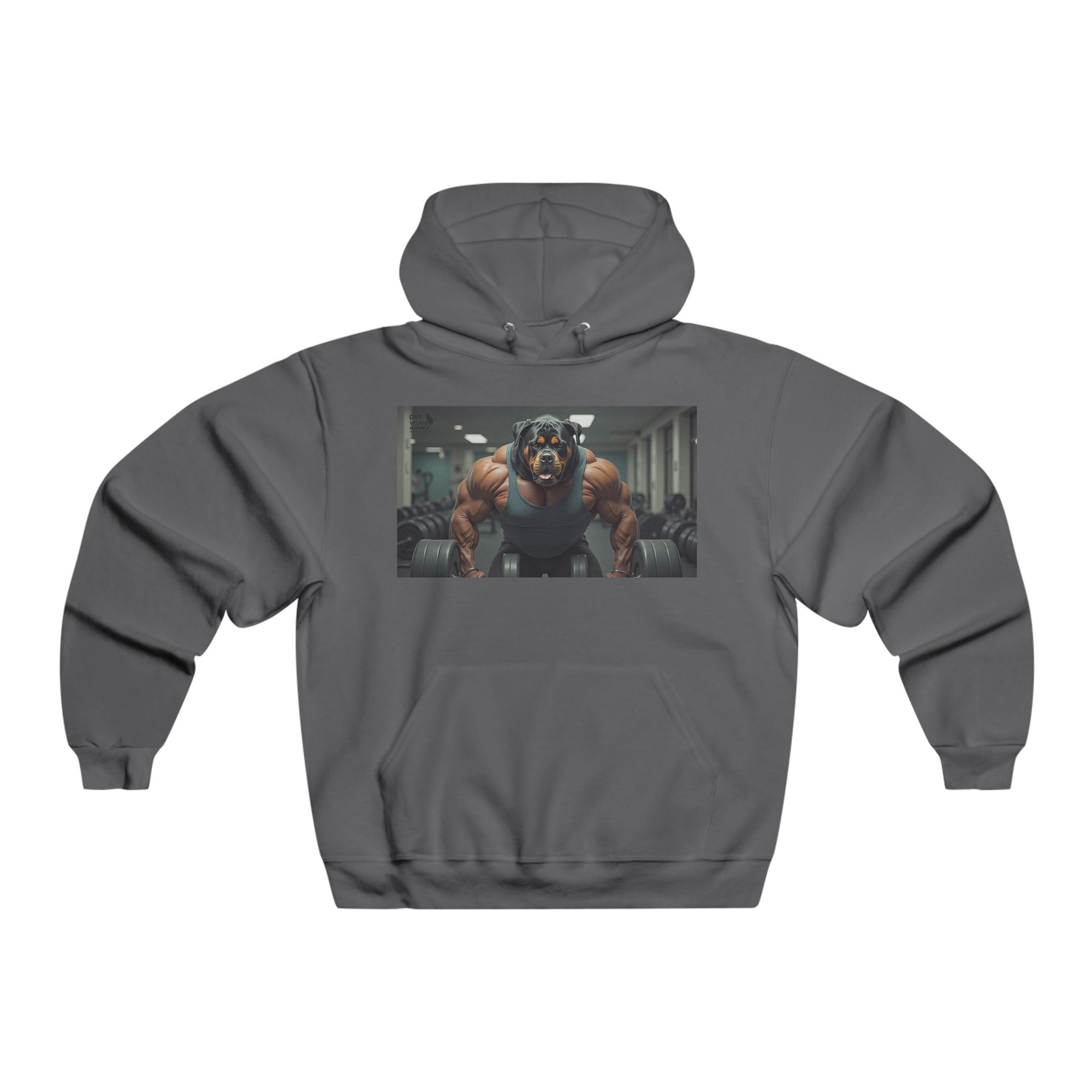 Muscle Motivation Hoodie, Gym Sweatshirt, Fitness Apparel, Workout Gear, Bodybuilding Hoodie