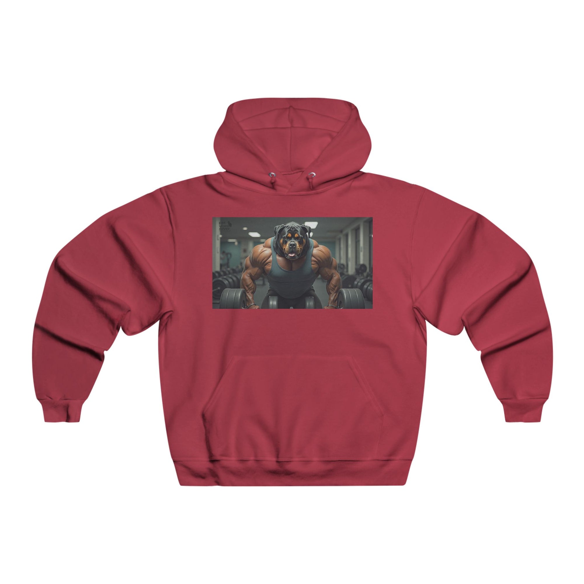 Muscle Motivation Hoodie, Gym Sweatshirt, Fitness Apparel, Workout Gear, Bodybuilding Hoodie