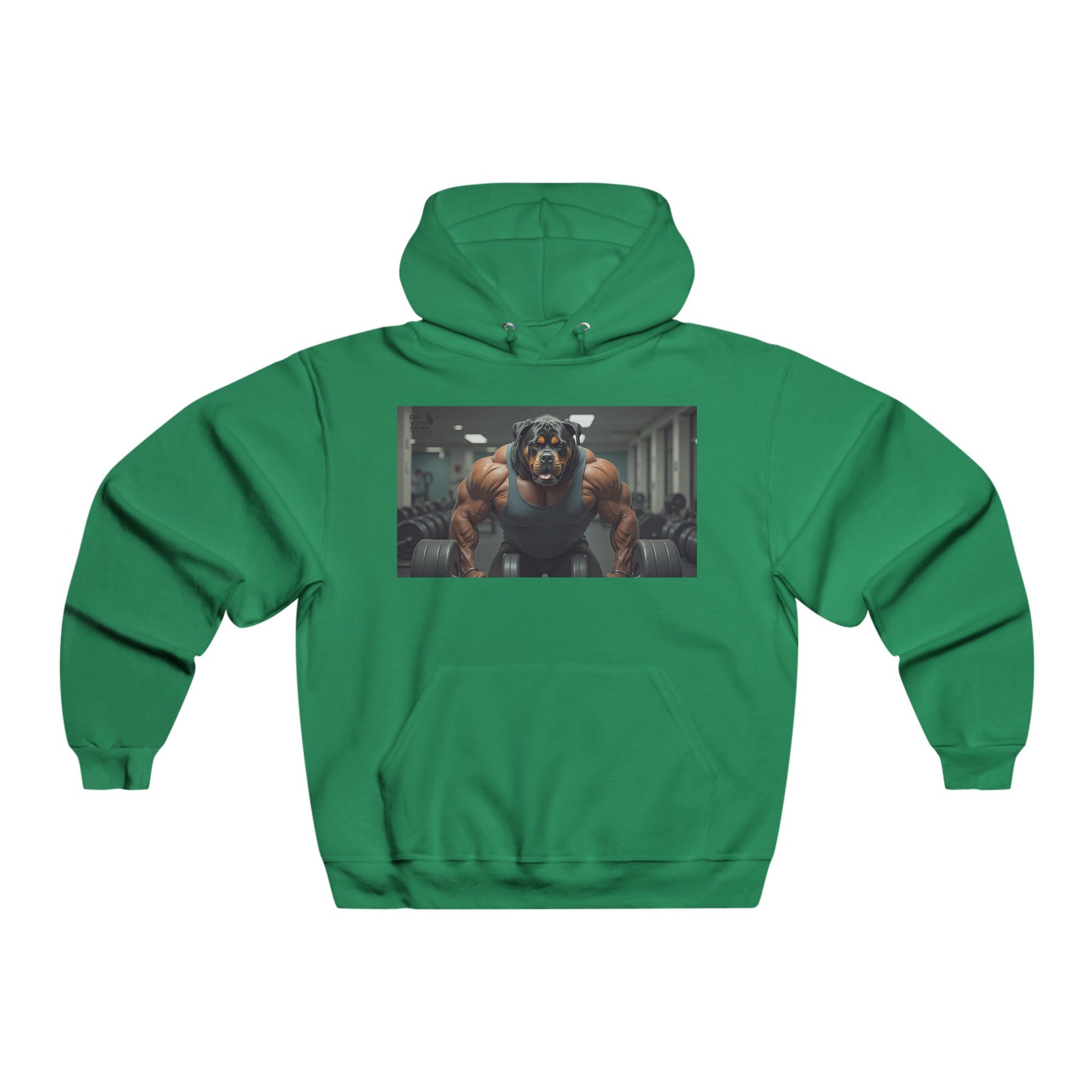 Muscle Motivation Hoodie, Gym Sweatshirt, Fitness Apparel, Workout Gear, Bodybuilding Hoodie