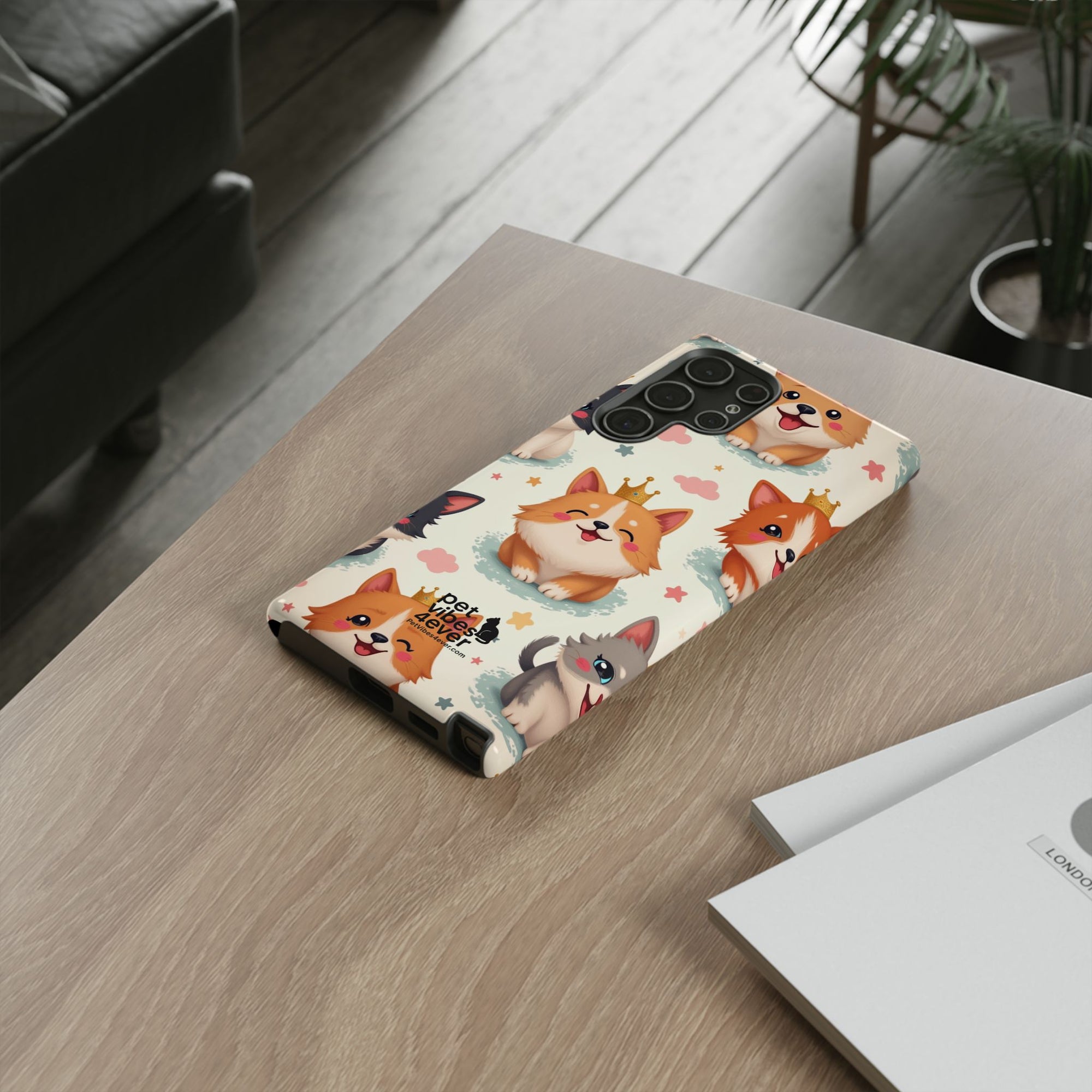 Cute Pet Phone Case, Animal Lover Gift, Dog Cat Lover Accessory, Phone Cover for Pet Parents, Birthday Gift for Pet Owners
