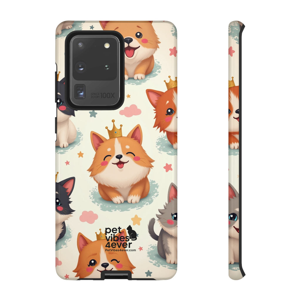 Cute Pet Phone Case, Animal Lover Gift, Dog Cat Lover Accessory, Phone Cover for Pet Parents, Birthday Gift for Pet Owners