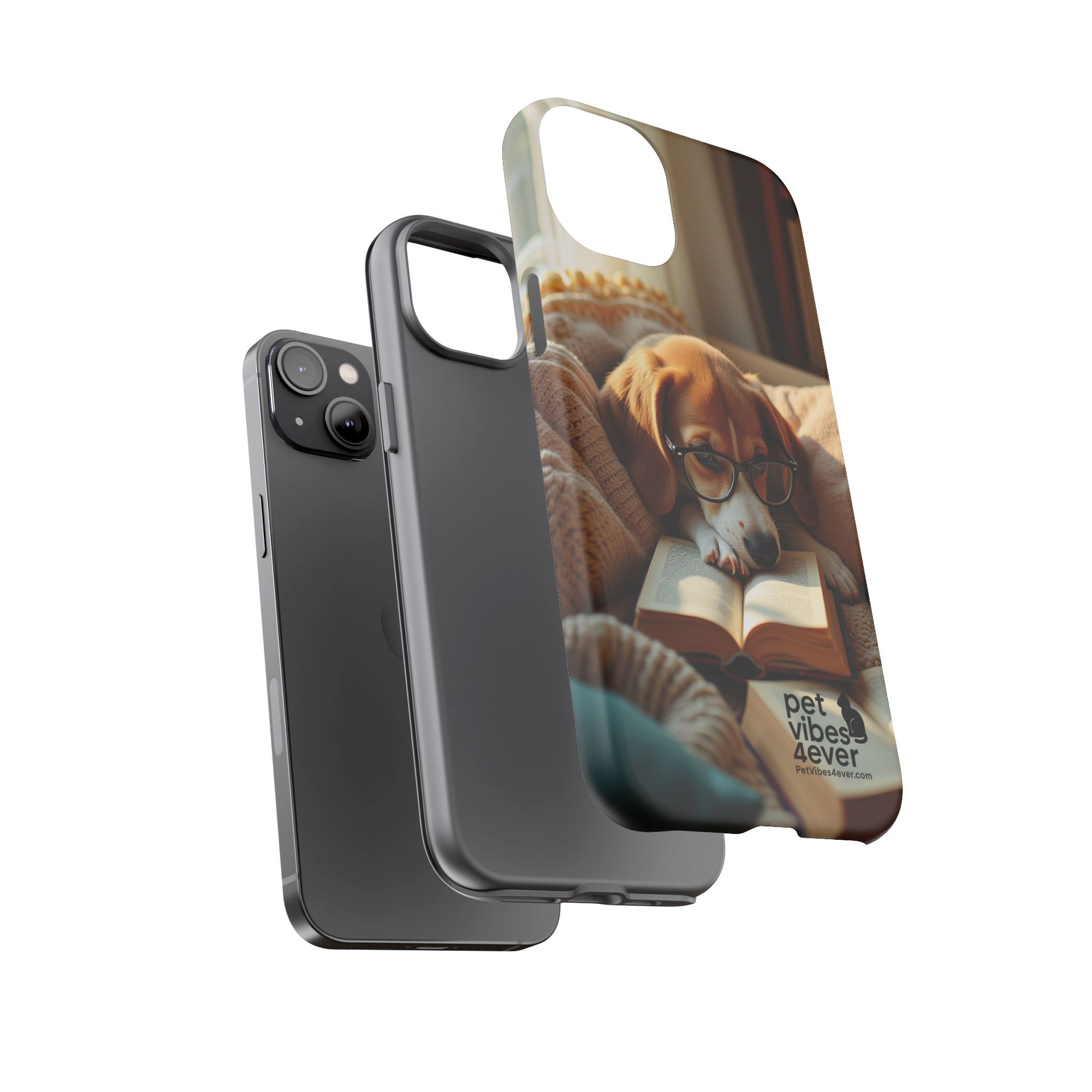 Pet-Themed Phone Case, Dog Lover Gift, Cute Animal Accessory, Quirky Dog Design, Ideal for Pet Owners