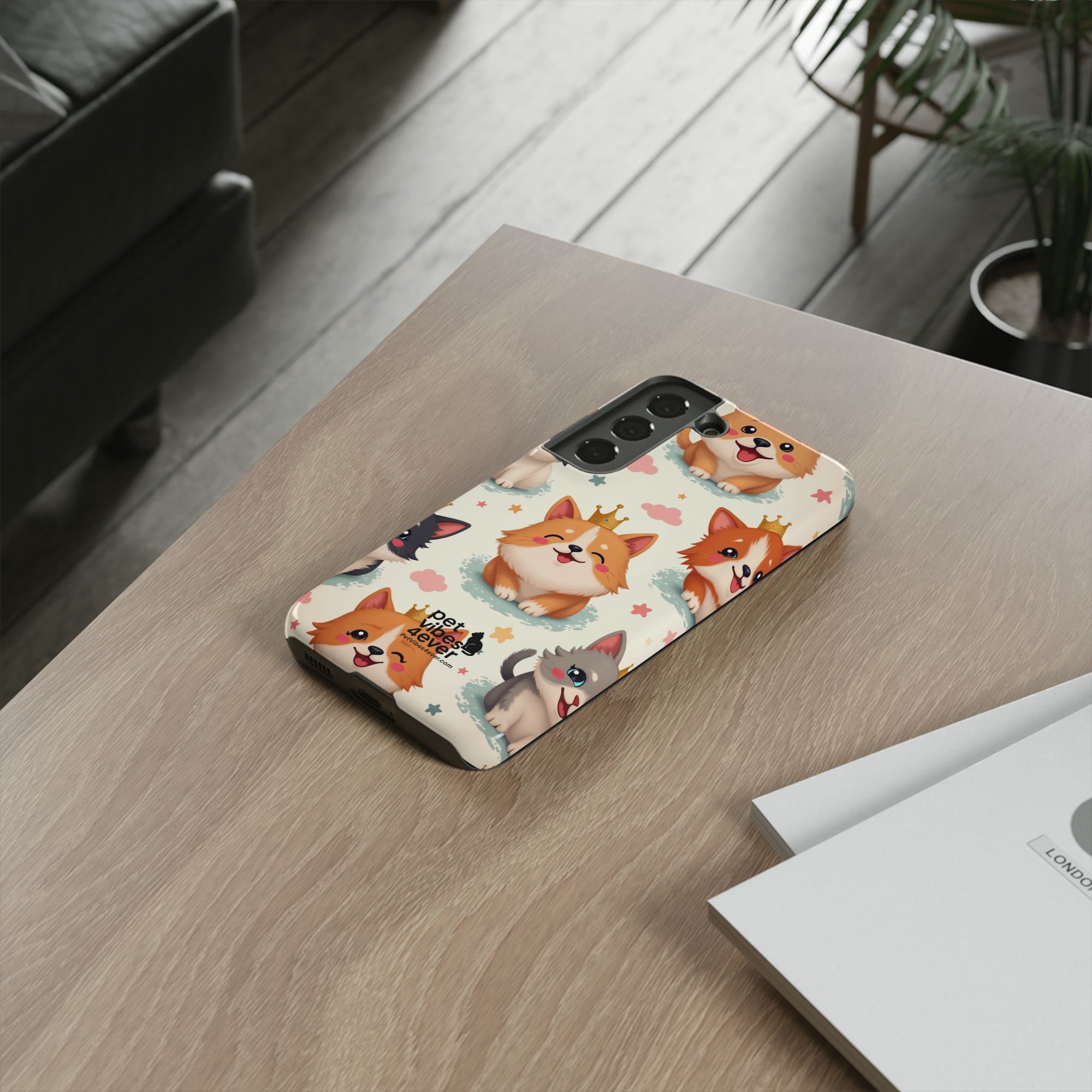 Cute Pet Phone Case, Animal Lover Gift, Dog Cat Lover Accessory, Phone Cover for Pet Parents, Birthday Gift for Pet Owners