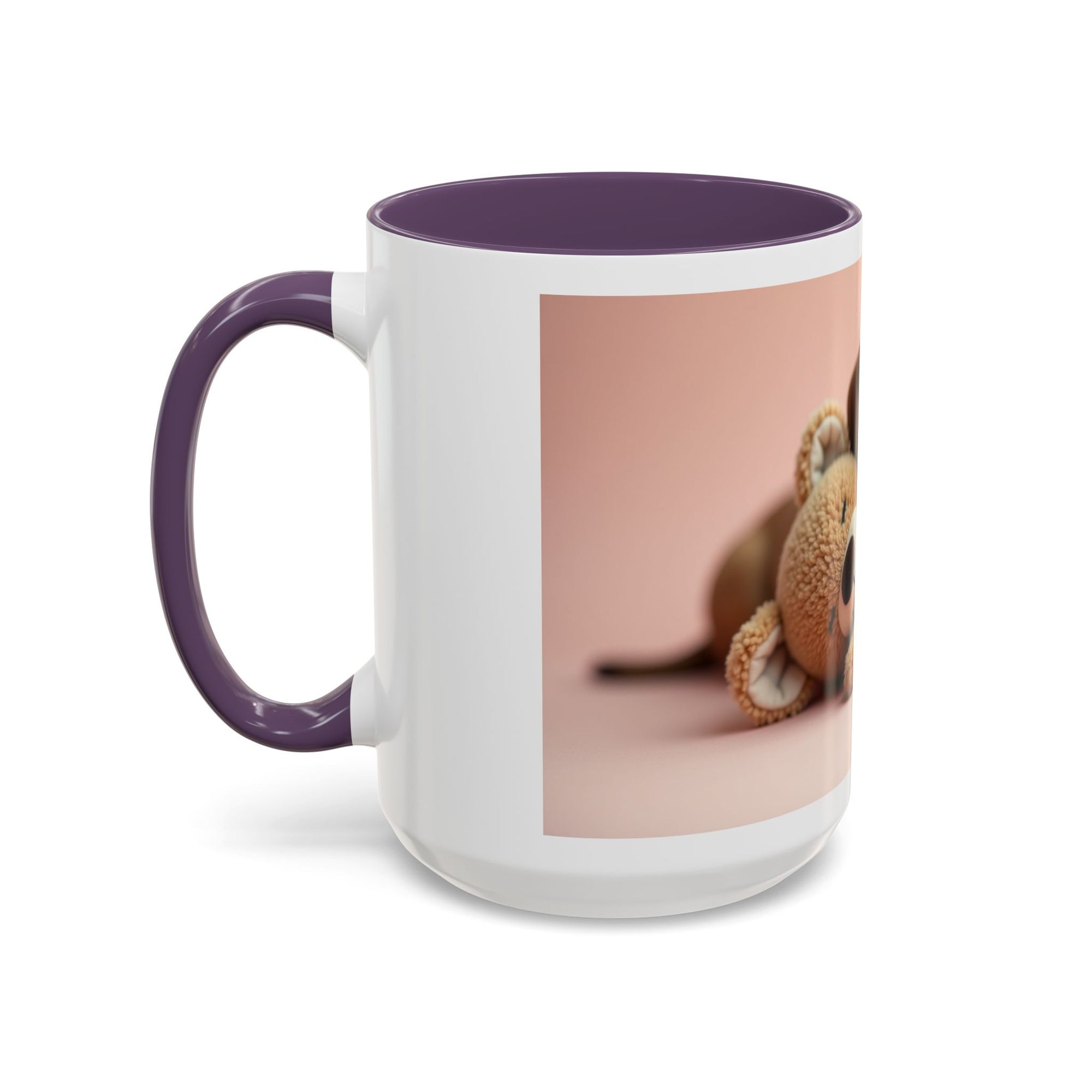 Cute Dog and Toy Accent Coffee Mug - Perfect for Pet Lovers, Gift for Animal Enthusiasts, Adorable Mug for Home and Office