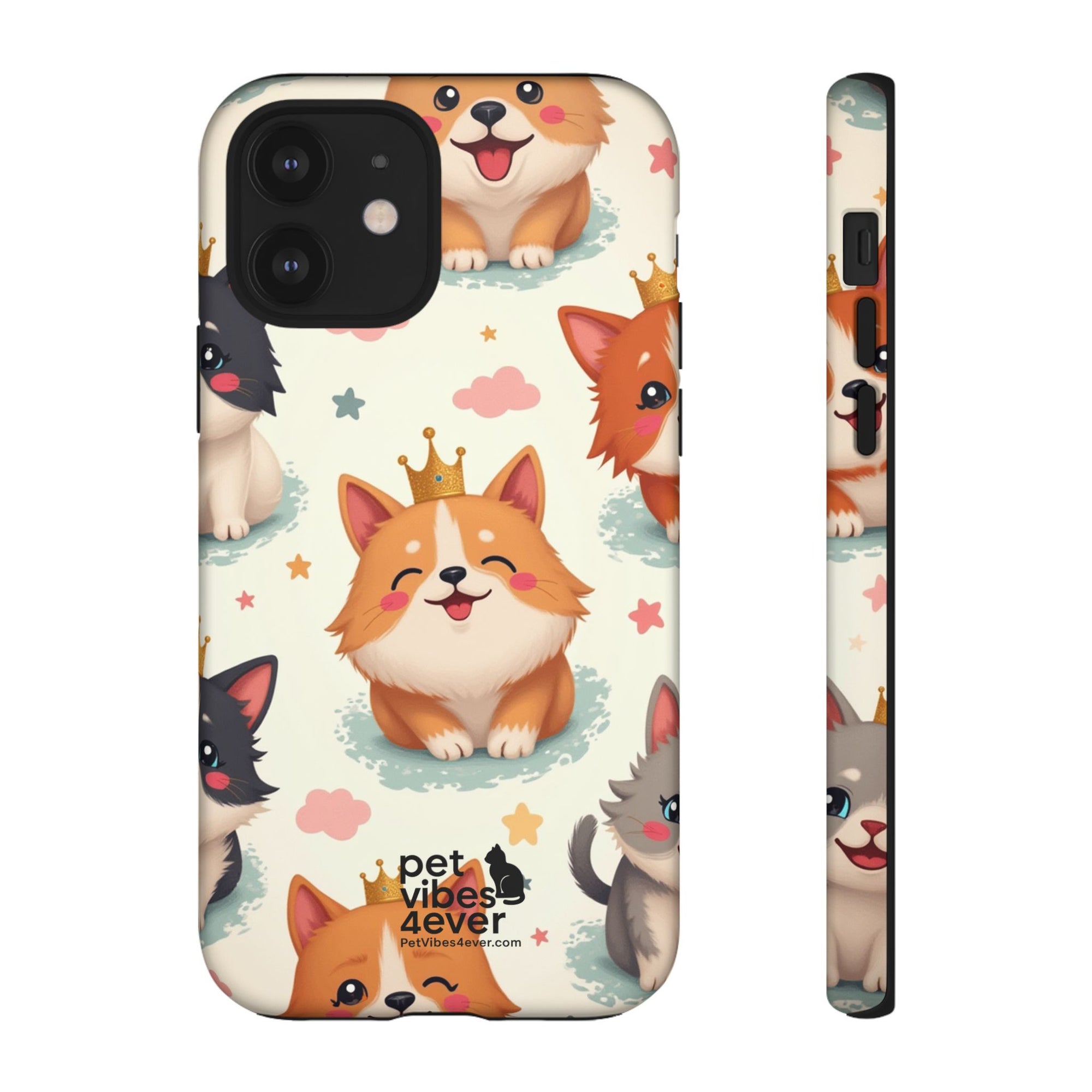 Cute Pet Phone Case, Dog Lover Accessory, Cat Phone Cover, Gift for Animal Lovers, Birthday Present, Pet Vibes Forever