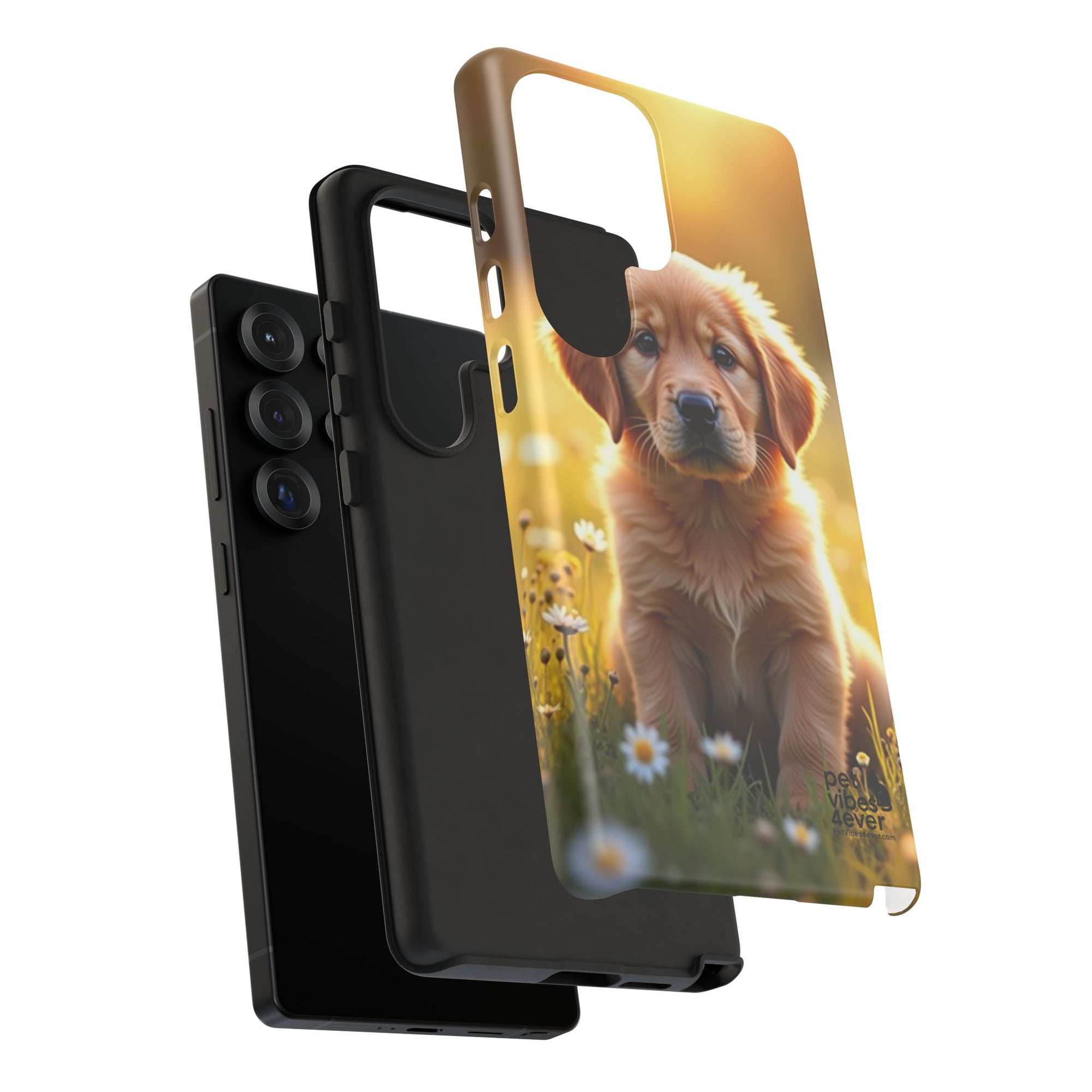 Cute Puppy Phone Case, Pet Lover Gift, Dog Owner Accessory, Animal Lover Merchandise, Birthday Gift for Him/Her