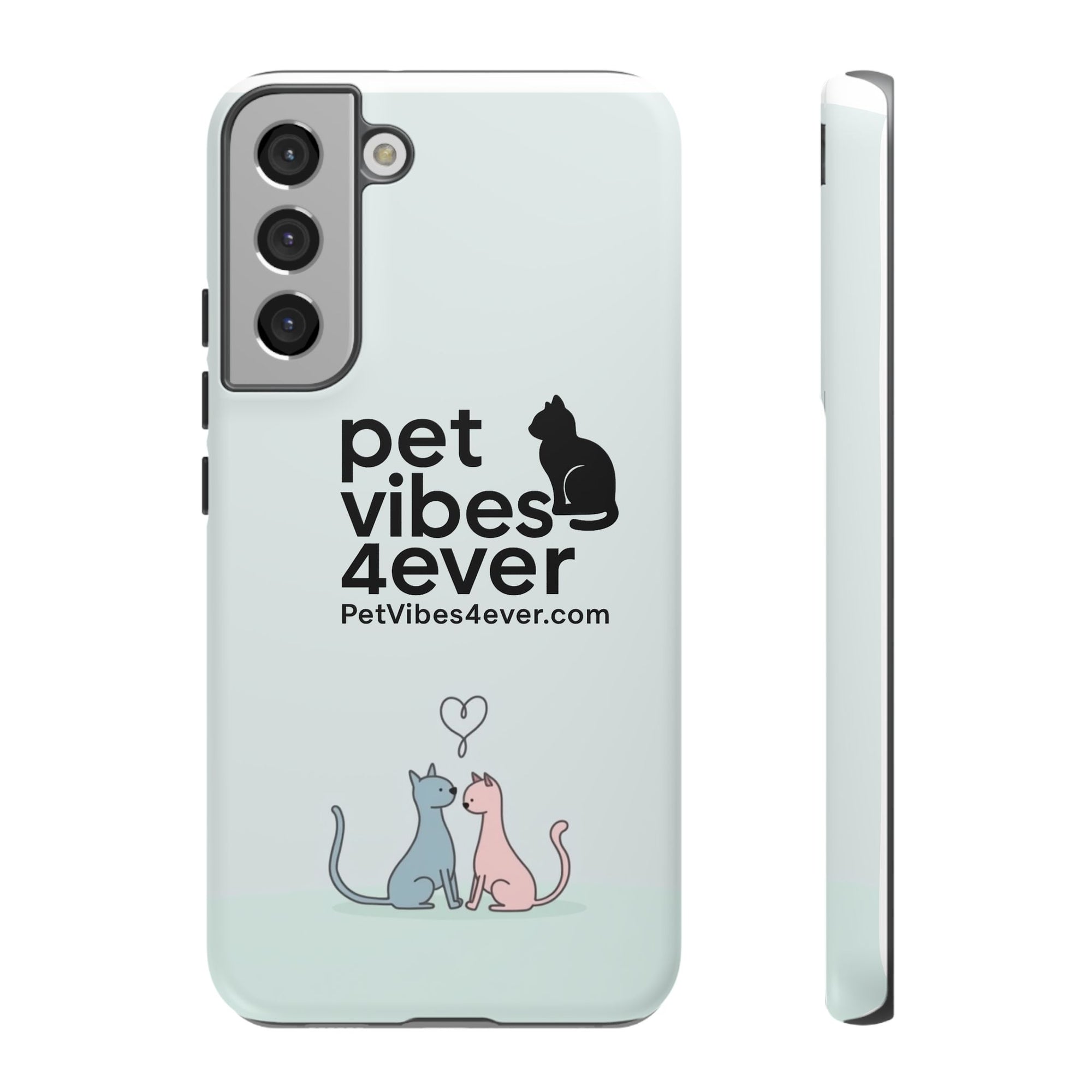 Cute Cat Phone Case, Colorful Tough Case for Pet Lovers, Cat-Themed Accessory, Gift for Animal Lovers, Mobile Phone Protection