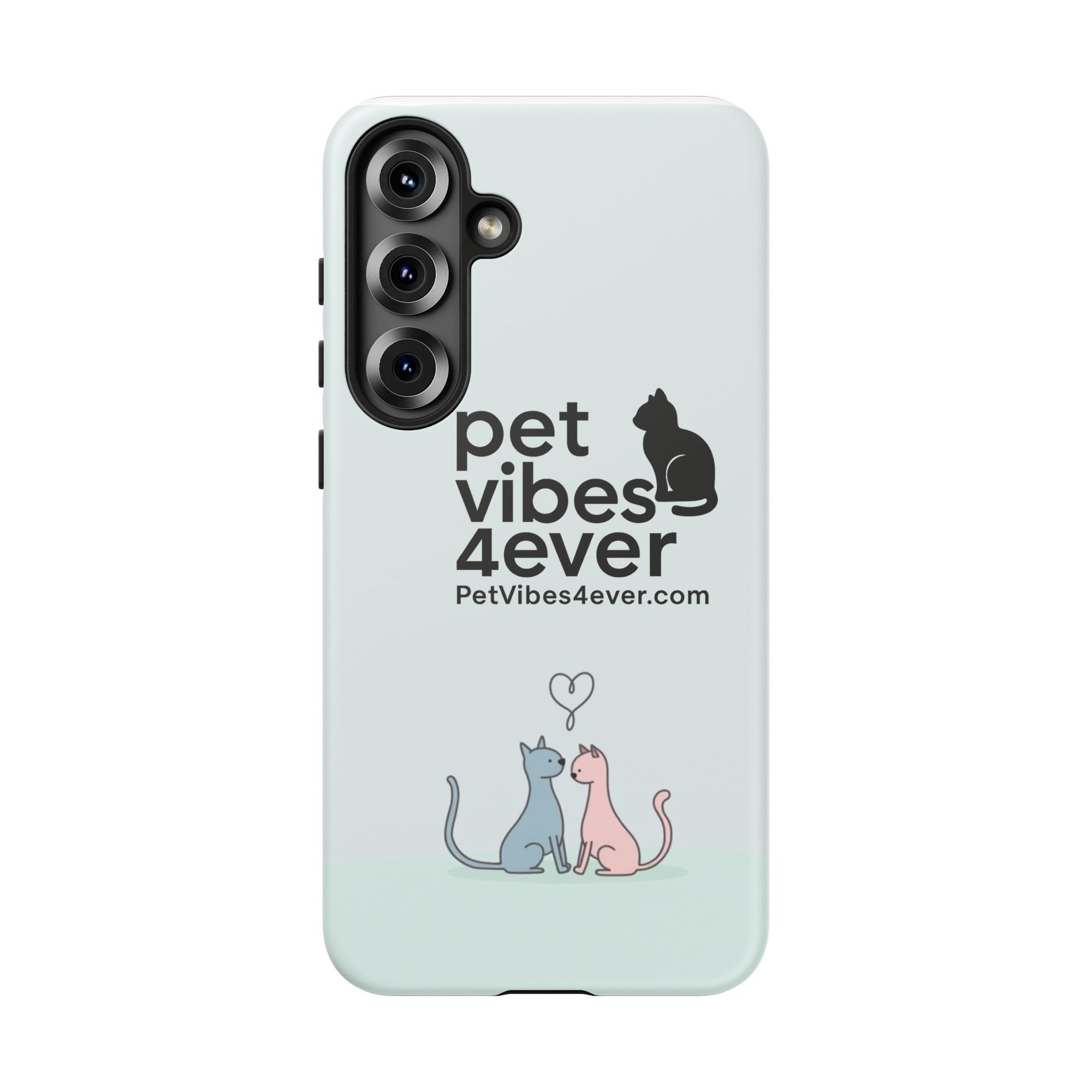 Cute Cat Phone Case, Colorful Tough Case for Pet Lovers, Cat-Themed Accessory, Gift for Animal Lovers, Mobile Phone Protection