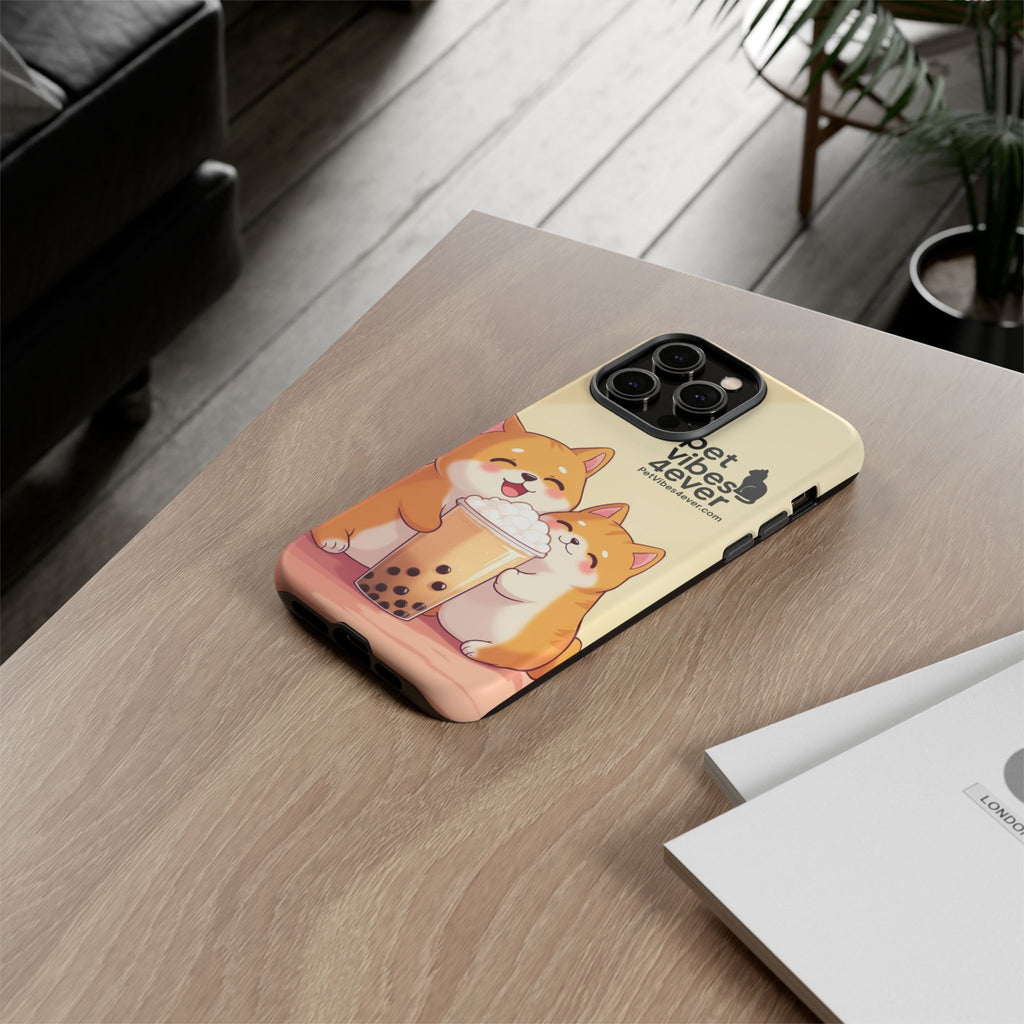 Cute Corgi Phone Cases - Playful Pet Vibes, Dog Lover Gift, Cute Animal Accessories, Pet Owner Decoration, kawaii phone cover