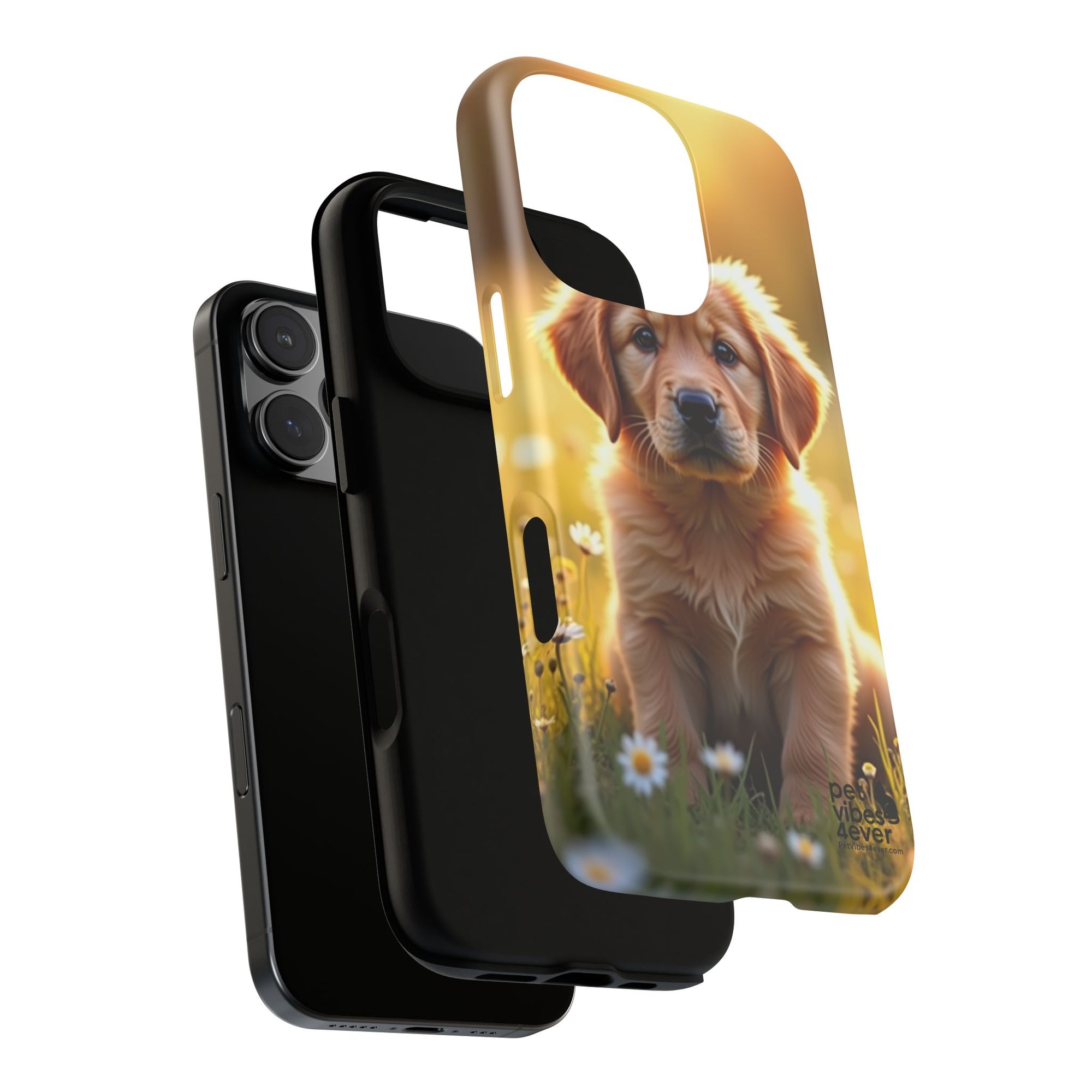 Golden Retriever Phone Case, Cute Dog Phone Cover, Pet Lover Gift, Tough Phone Cases, Puppy Design Mobile Protector