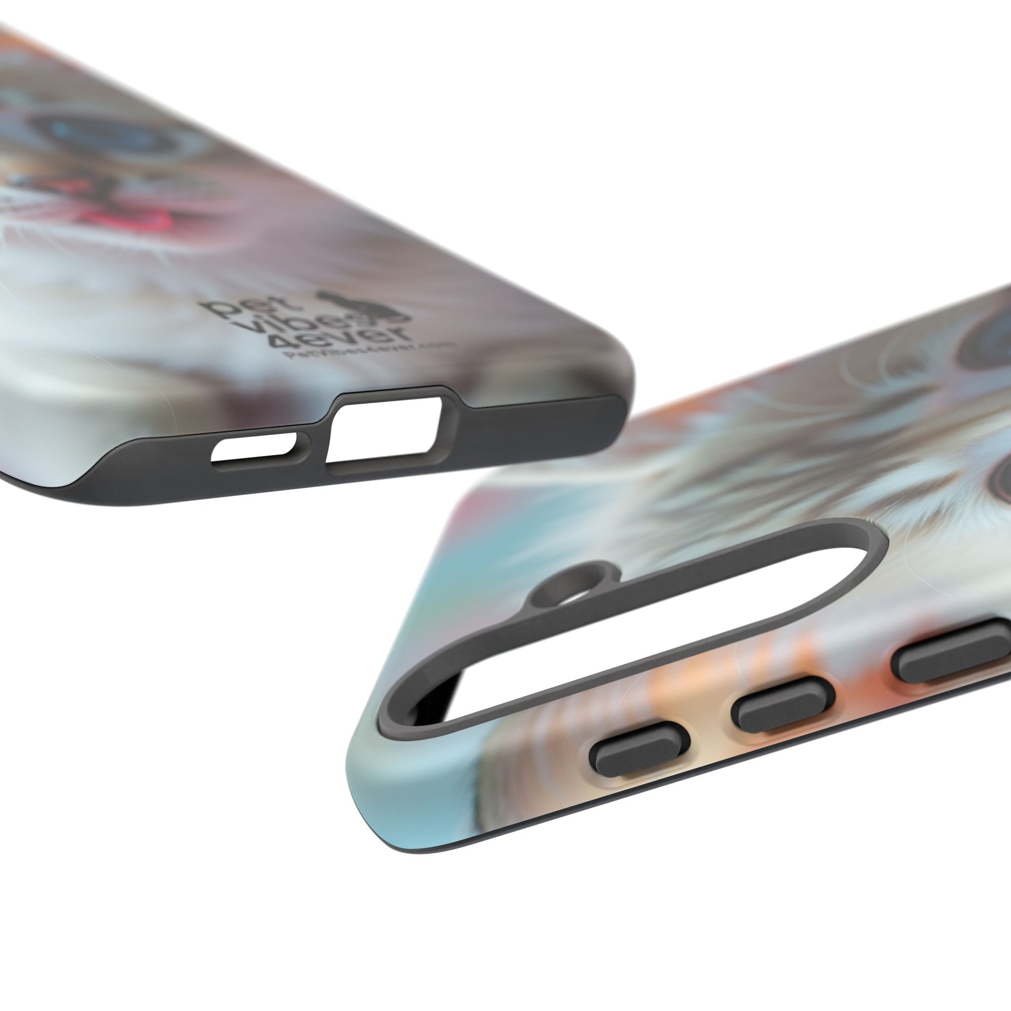 Cute Cat Phone Case with Pet Vibes, Perfect Gift for Cat Lovers, Fun Tech Accessories for Birthdays, Animal Lovers, Kawaii Style