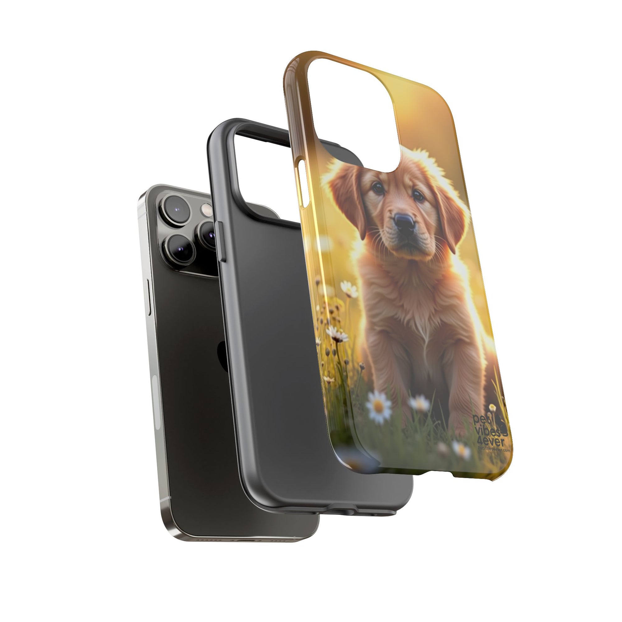 Golden Retriever Phone Case, Cute Dog Phone Cover, Pet Lover Gift, Tough Phone Cases, Puppy Design Mobile Protector