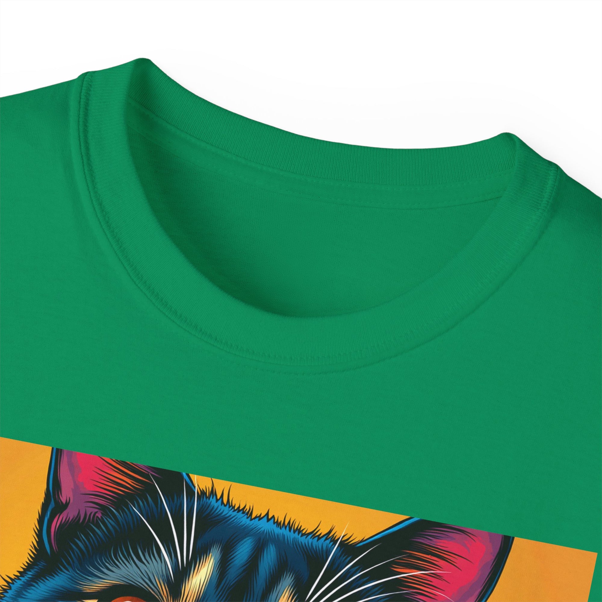 Whimsical Cat Art Tee, Funny Cat Lover Shirt, Gift for Cat Owners, Unique Pet Theme Apparel, Cozy Everyday Wear, Birthday Gift