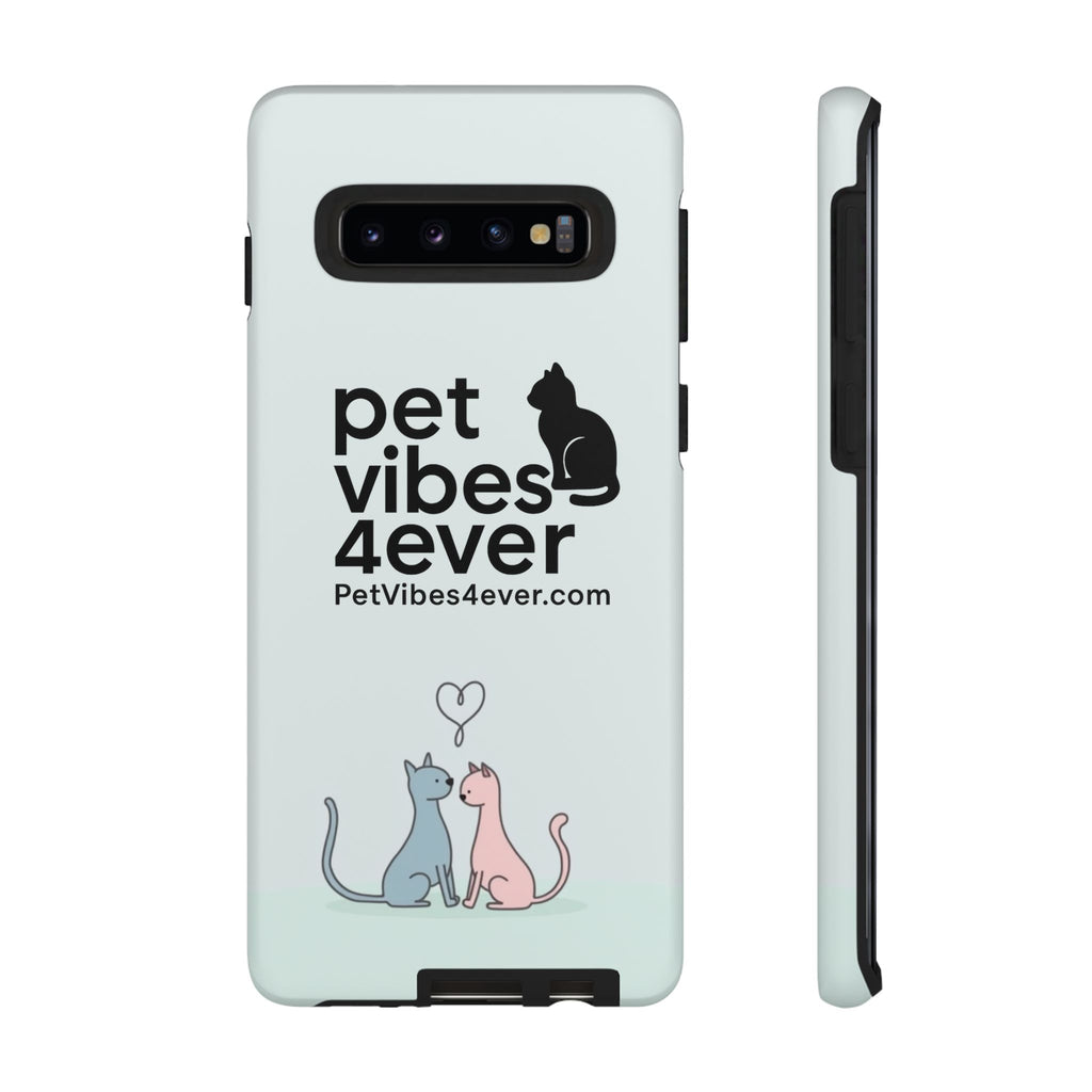 Cute Cat Phone Case, Colorful Tough Case for Pet Lovers, Cat-Themed Accessory, Gift for Animal Lovers, Mobile Phone Protection