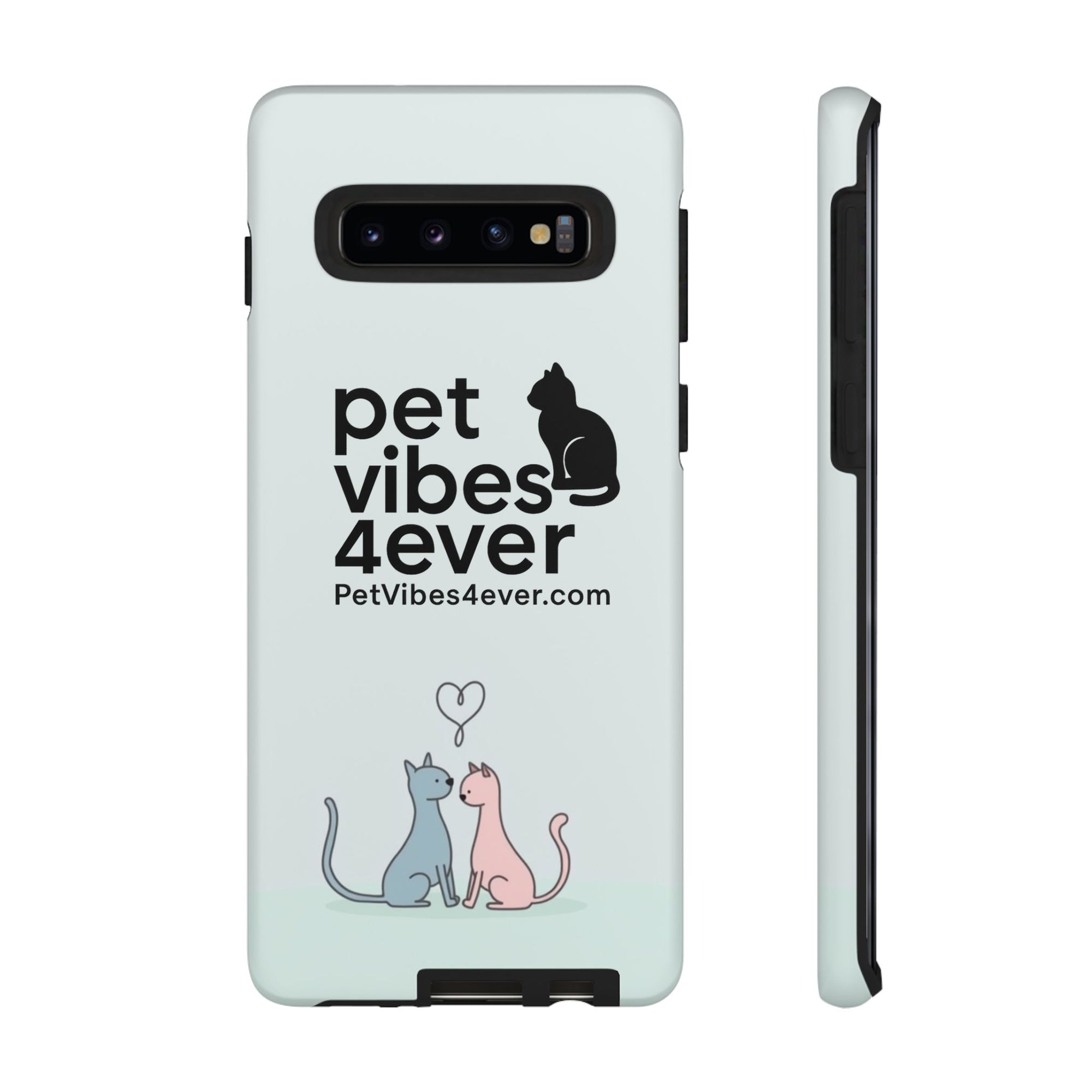 Cute Cat Phone Case, Colorful Tough Case for Pet Lovers, Cat-Themed Accessory, Gift for Animal Lovers, Mobile Phone Protection