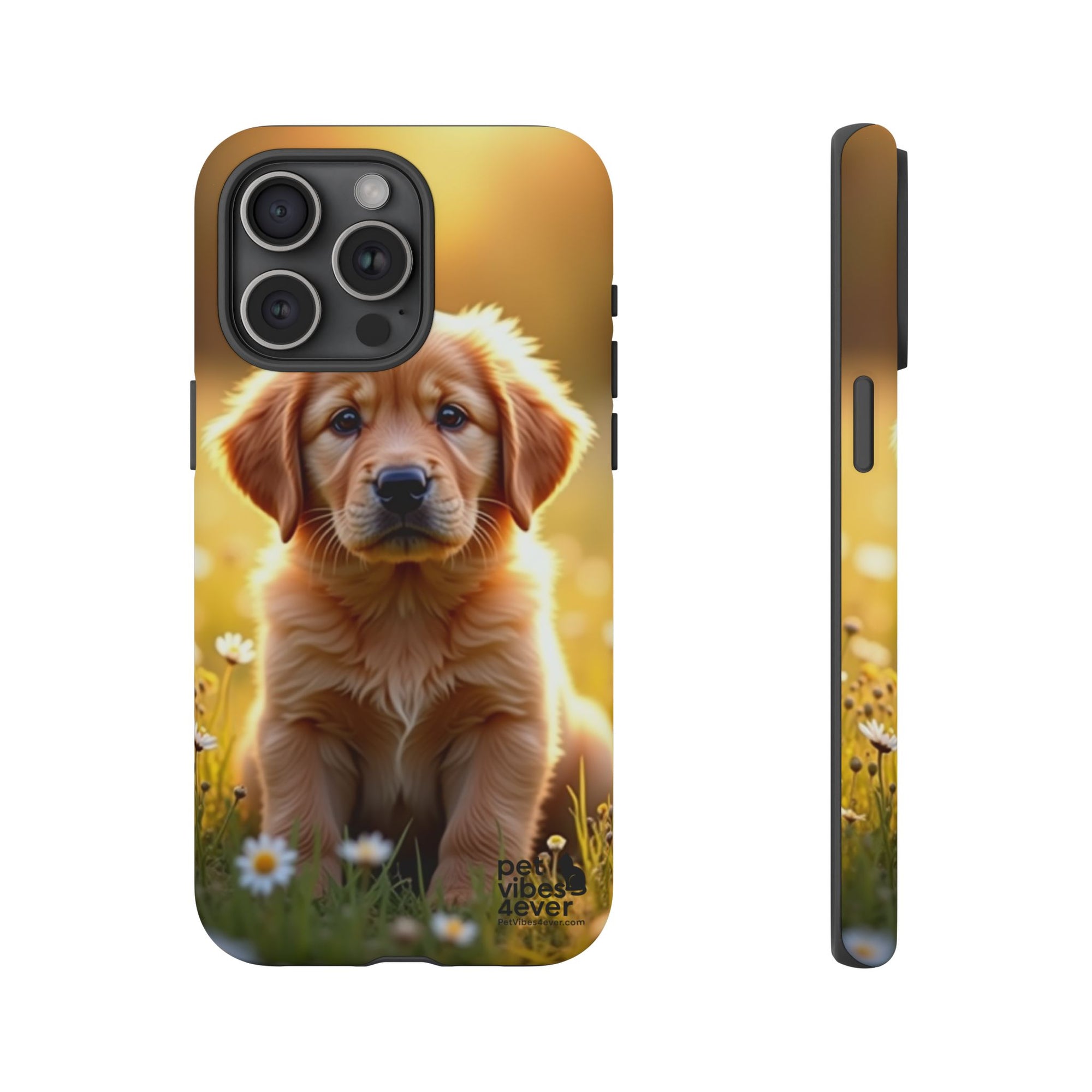 Golden Retriever Phone Case, Cute Dog Phone Cover, Pet Lover Gift, Tough Phone Cases, Puppy Design Mobile Protector
