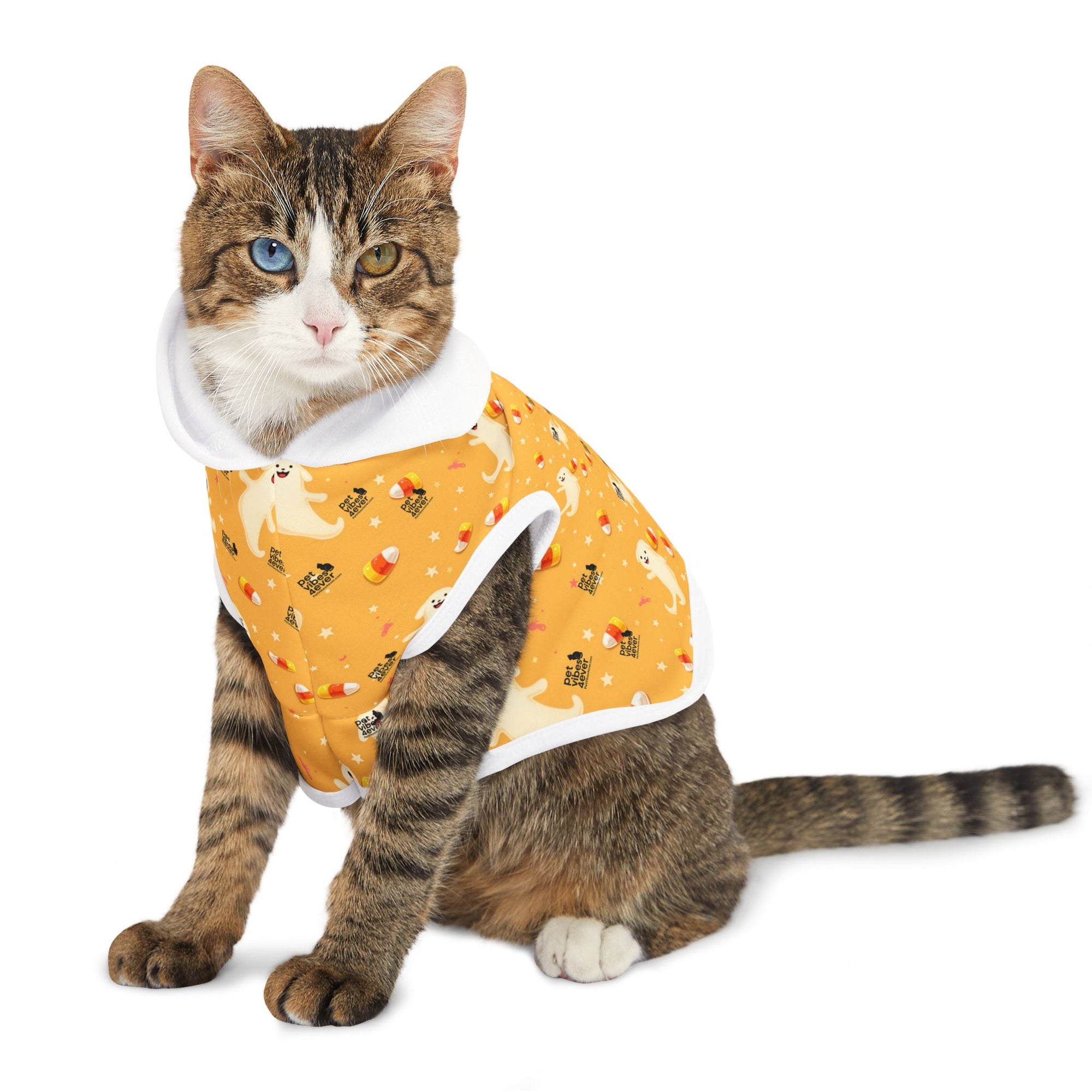 Cozy Pet Hoodie for Cats and Dogs, Cute Animal Print Hoody, Pet Apparel, Fall Fashion, Pet Costume for Any Occasion