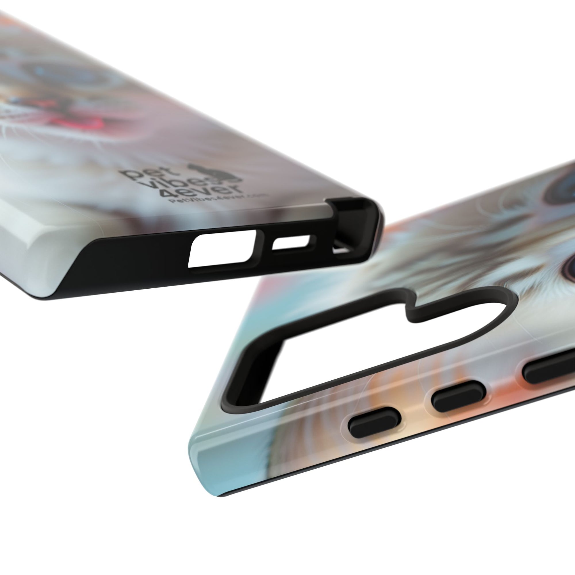 Cute Cat Phone Case with Pet Vibes, Perfect Gift for Cat Lovers, Fun Tech Accessories for Birthdays, Animal Lovers, Kawaii Style