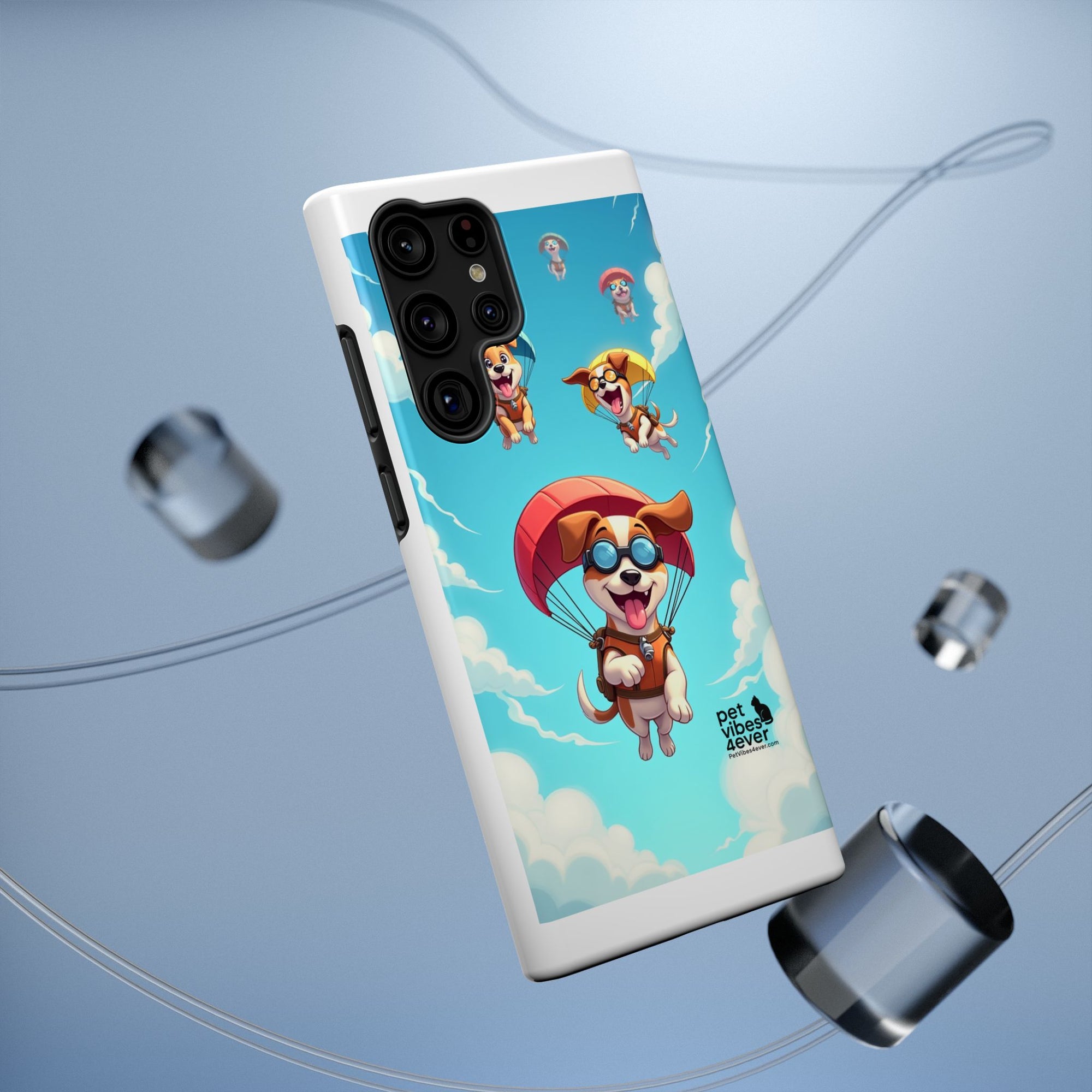 Playful Pet Vibes iPhone Case | Impact-Resistant Dog Design, Gifts for Dog Lovers, Cute Phone Accessory, Fun Pet Merchandise, [...]
