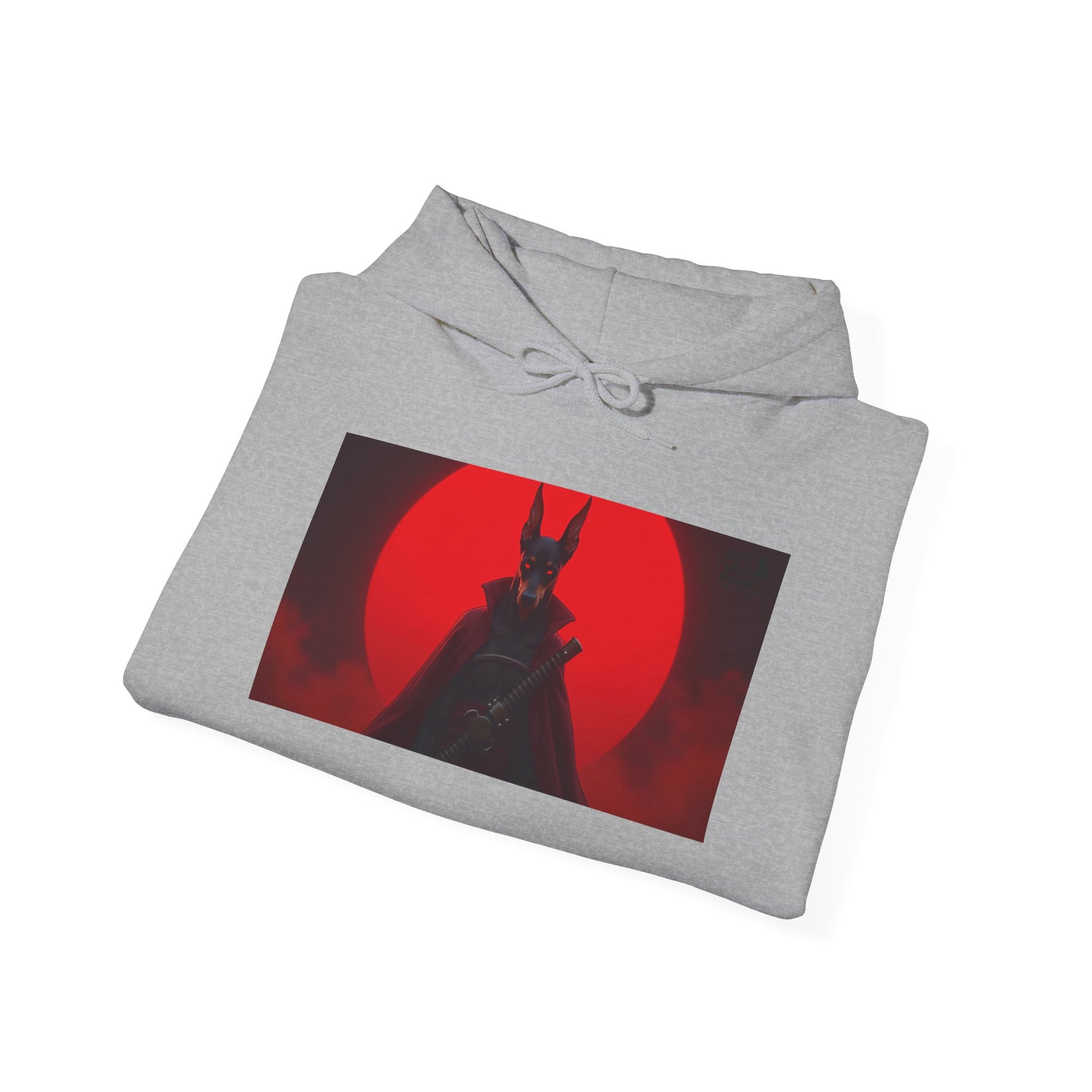 Red Sun Graphic Hoodie for Fans, Perfect for Cozy Days, Gifting, Festivals, and Casual Outings.