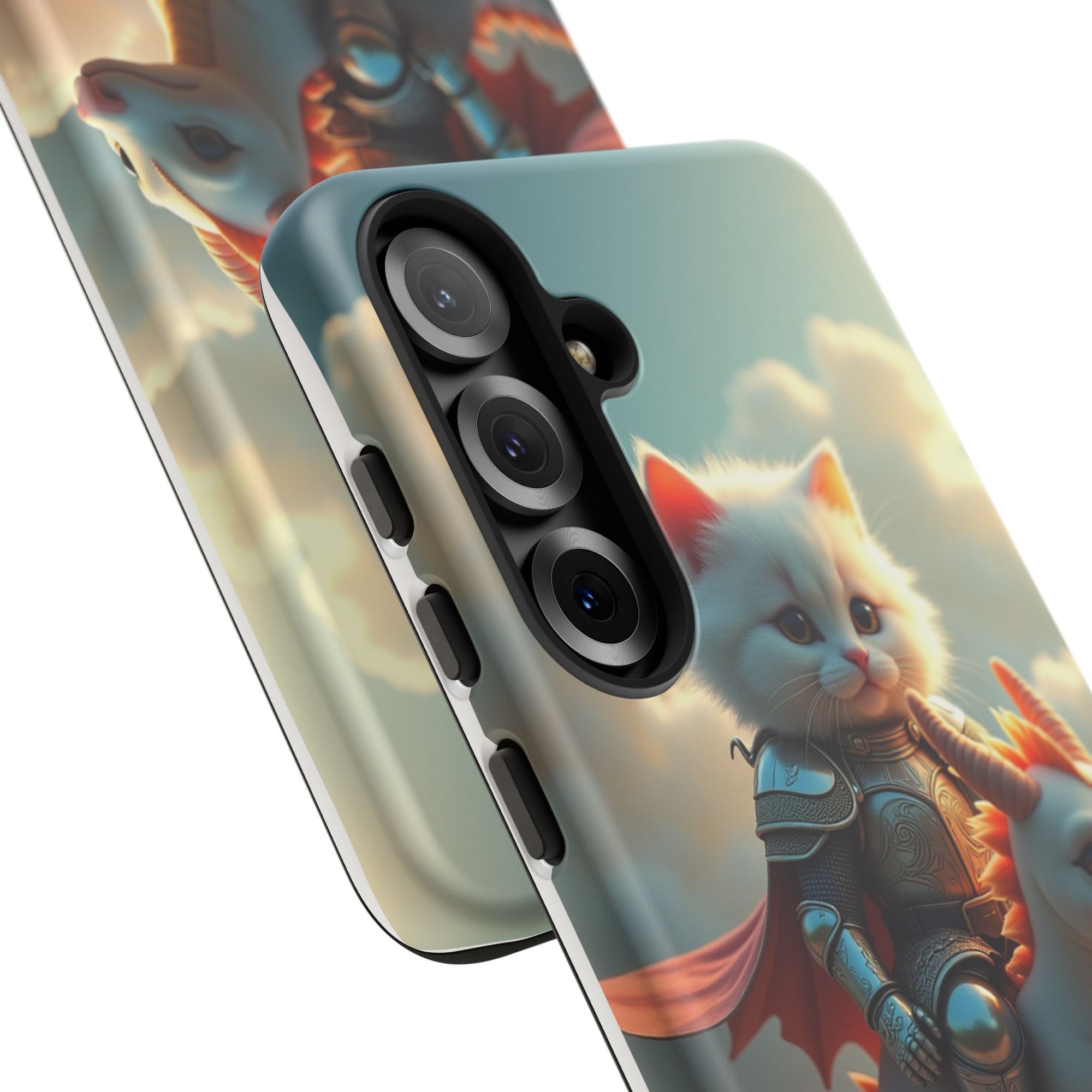 Funny Cat Phone Case, Cute Pet Lovers Gift, Cool Animal Accessory, Unique Phone Sleeve, Fantasy Vibe Phone Cover