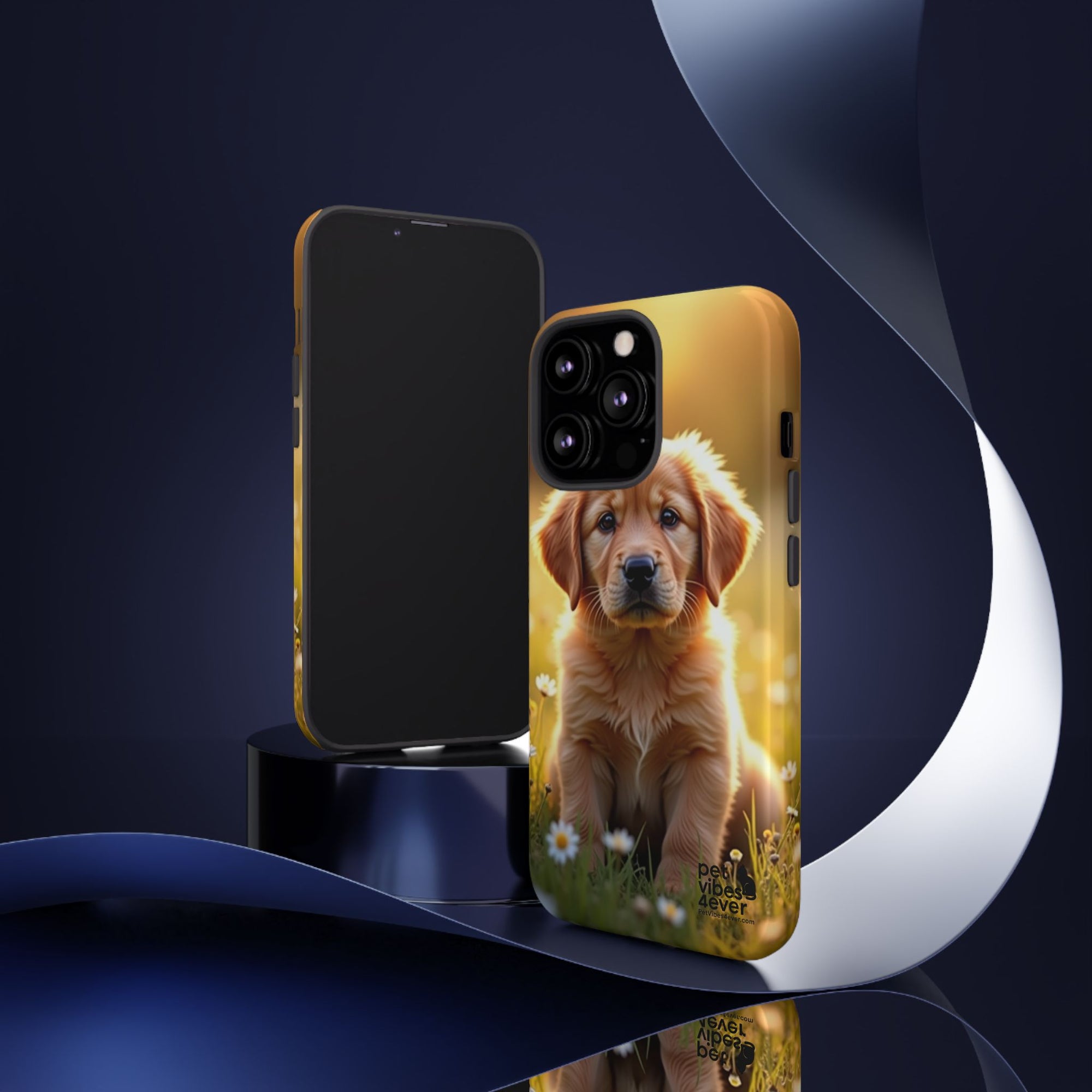 Golden Retriever Phone Case, Cute Dog Phone Cover, Pet Lover Gift, Tough Phone Cases, Puppy Design Mobile Protector
