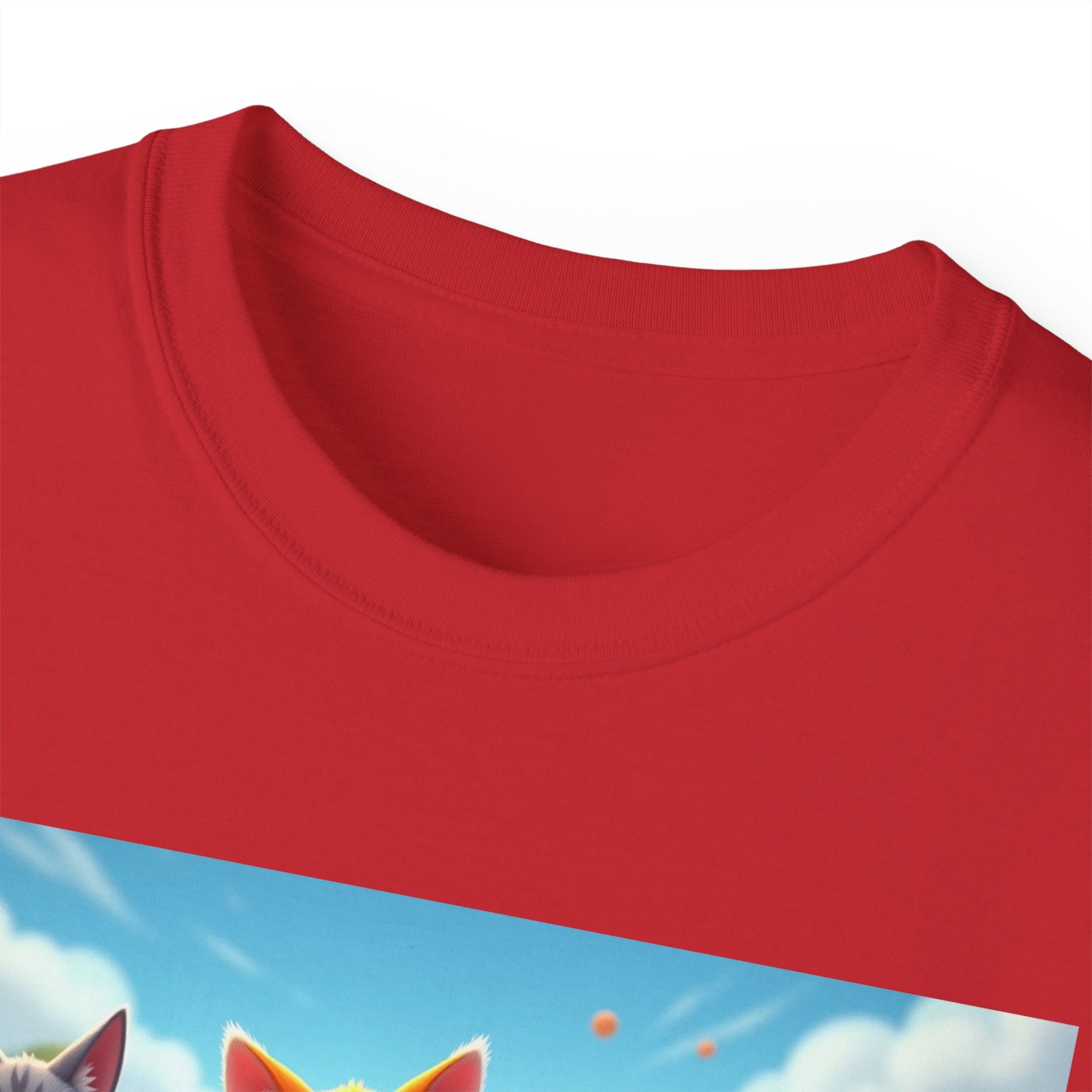 Cartoon Racing Friends Unisex Tee, Fun Gift for Gamers, Kid-Approved Style, Birthday Present, Family Game Night Apparel