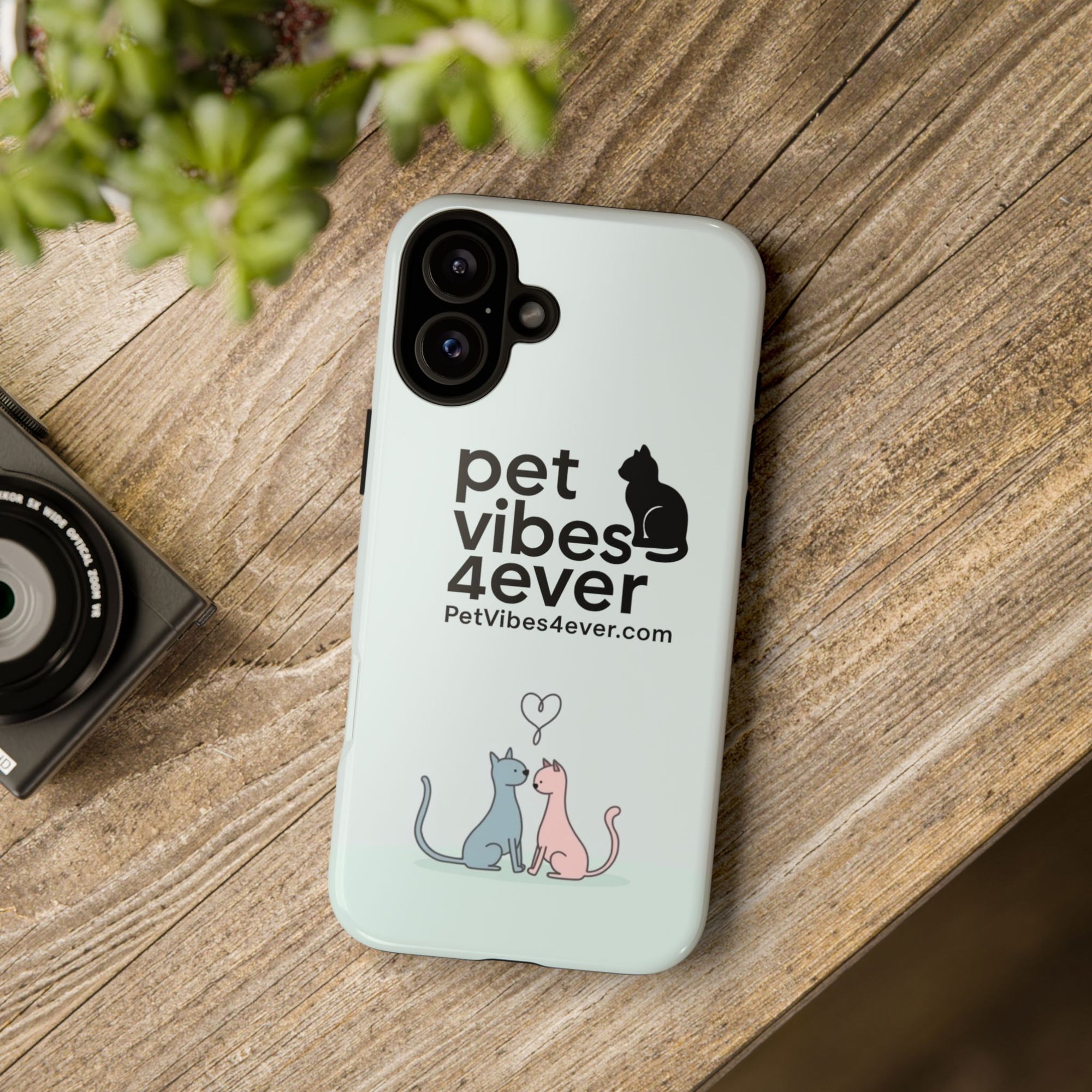 Pet Lover Phone Case - Cute Cat Lover Gift, Animal Protective Cover, Pet Vibes Merchandise, Birthday Present, Custom Phone Accessory