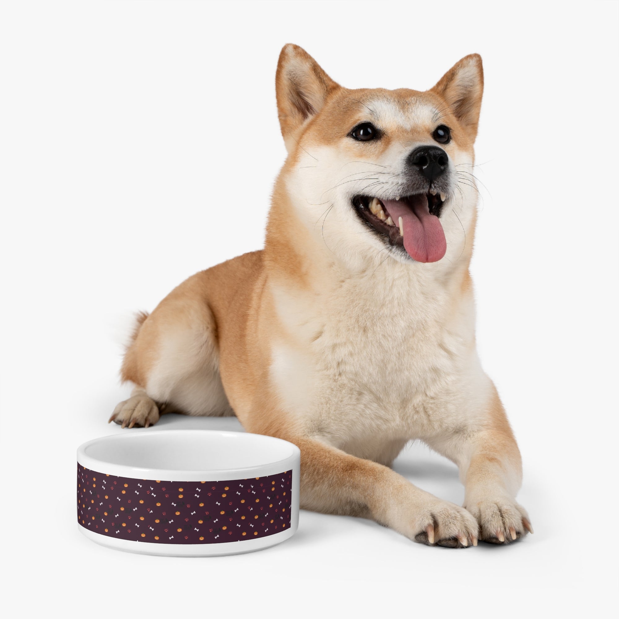 Stylish Pet Bowl for Dogs and Cats, Cute Dog Dish, Pet Decor, Customizable Pet Supplies, Animal Lover Gift
