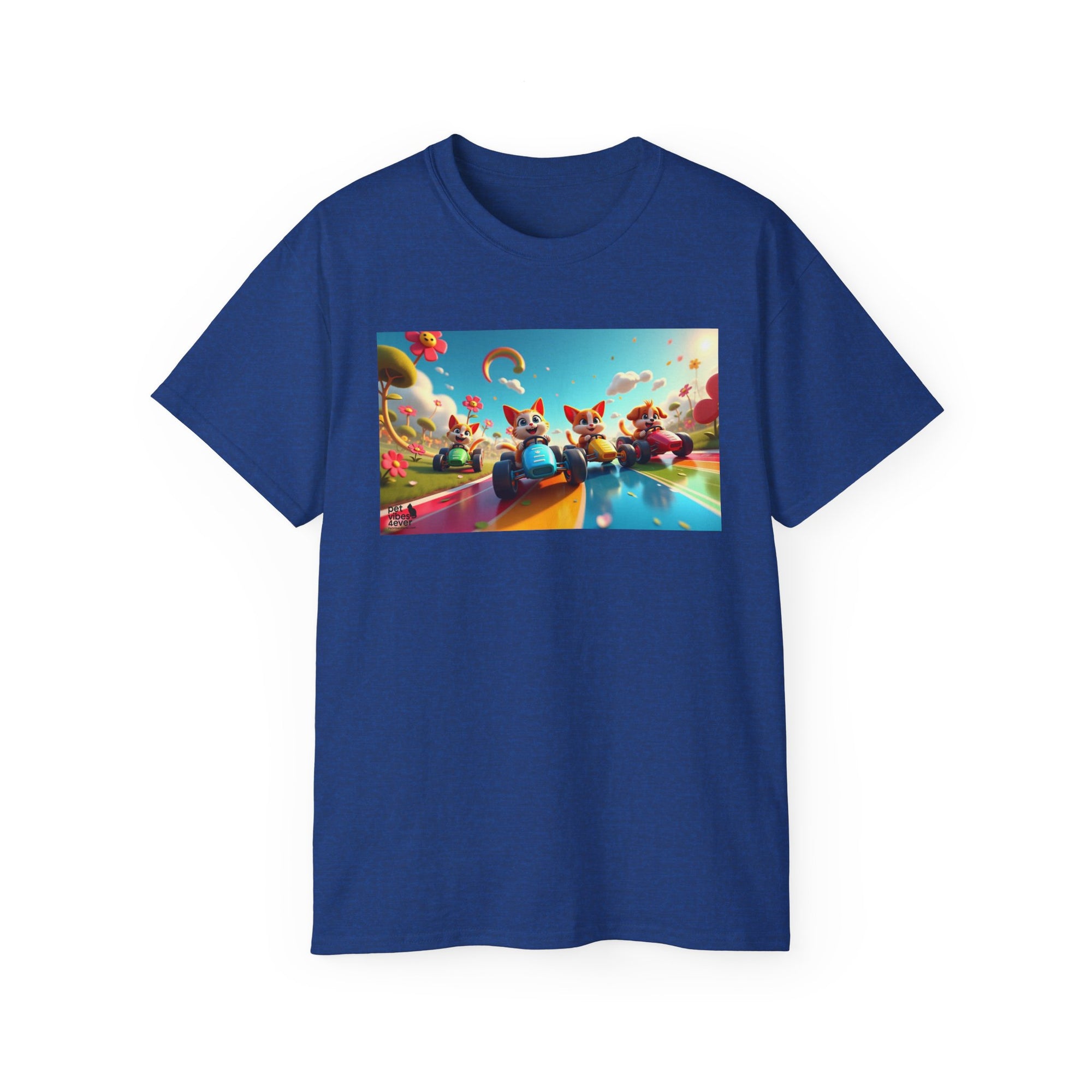 Colorful Fantasy Art Tee, Unisex Tee, Graphic T-Shirt, Fun Gift, Casual Wear, Summer Style, Festival Fashion