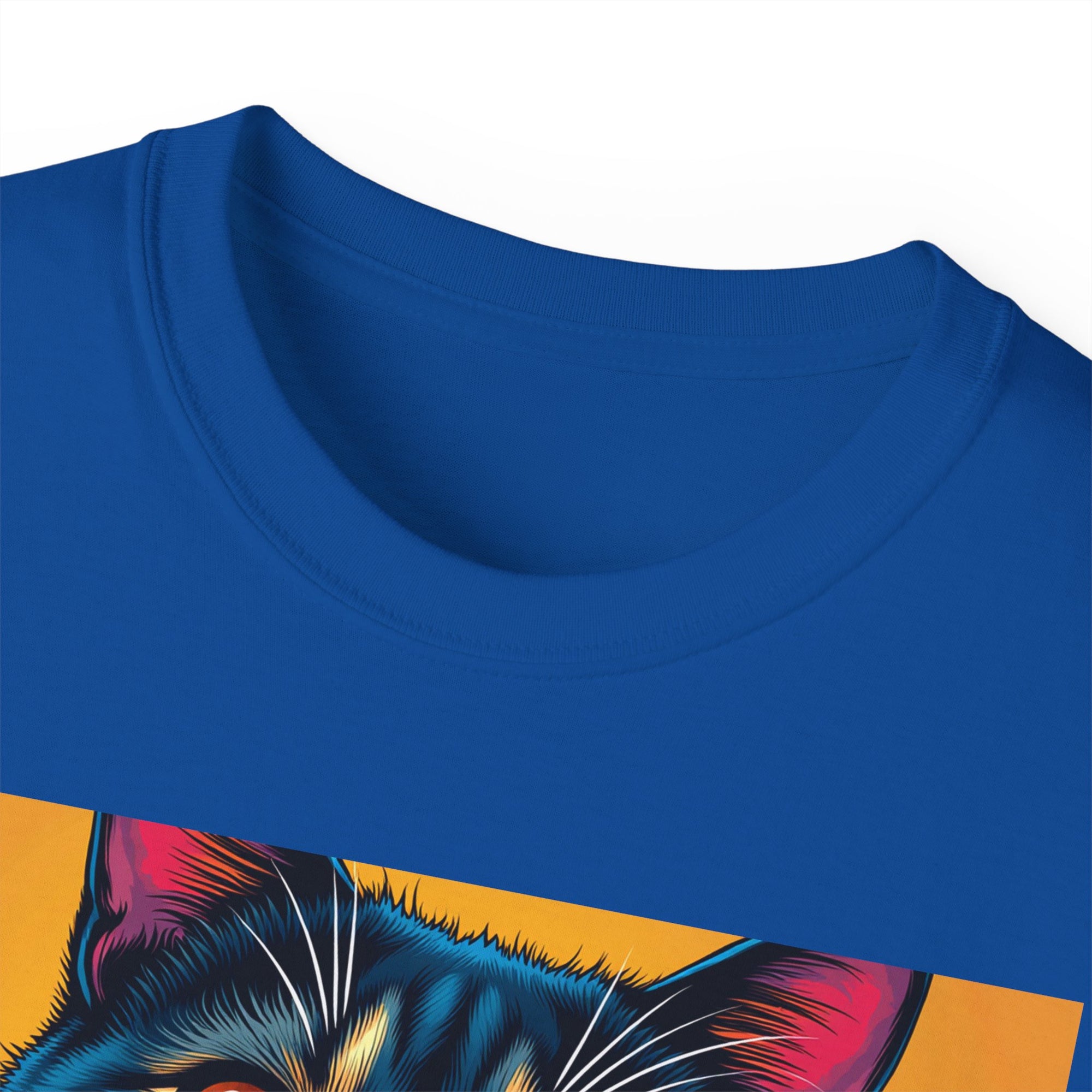 Whimsical Cat Art Tee, Funny Cat Lover Shirt, Gift for Cat Owners, Unique Pet Theme Apparel, Cozy Everyday Wear, Birthday Gift