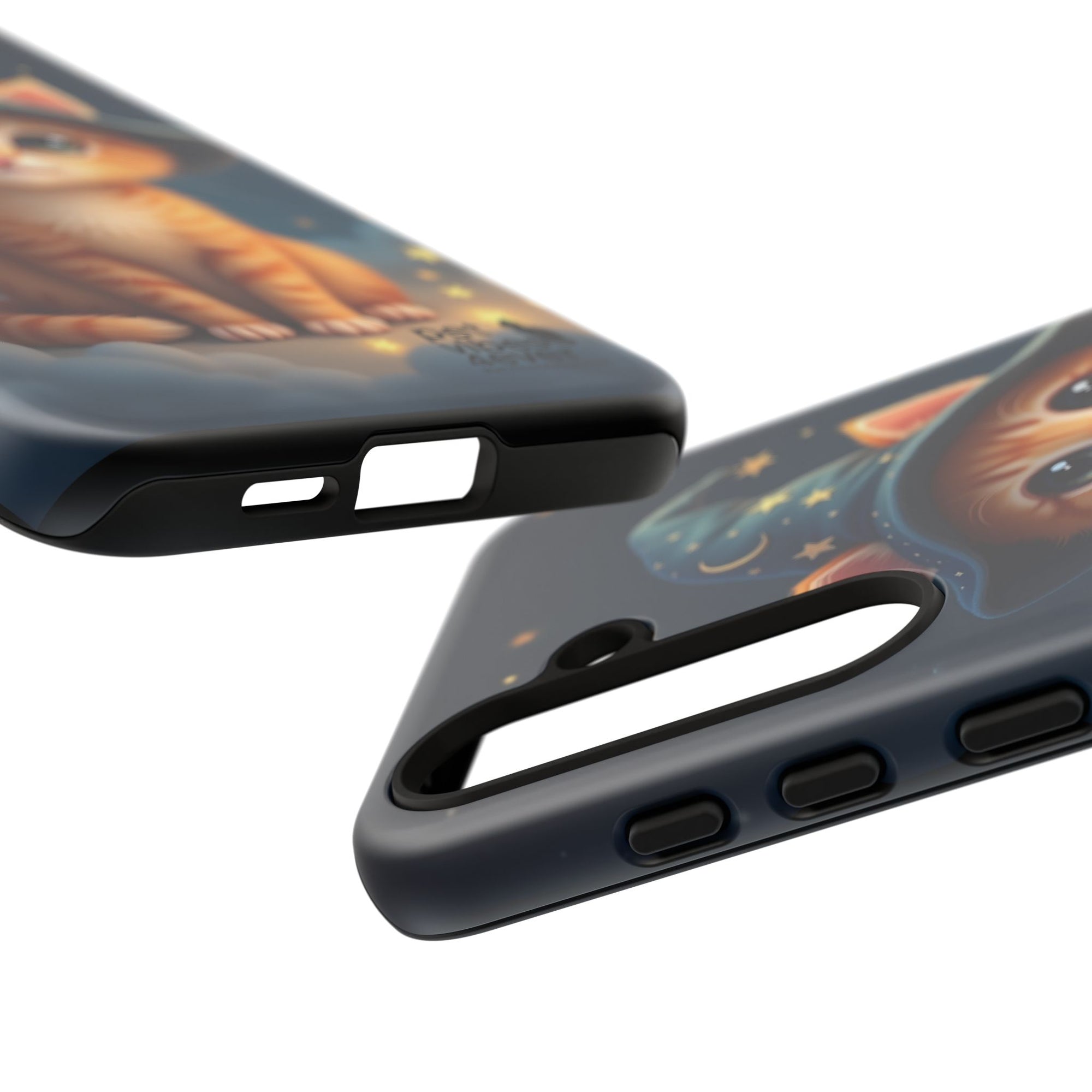Cat-Themed Phone Case, Magical Cat Case, Pet Lover Gift, Cute Animal Accessories, Birthday Present For Cat Owners