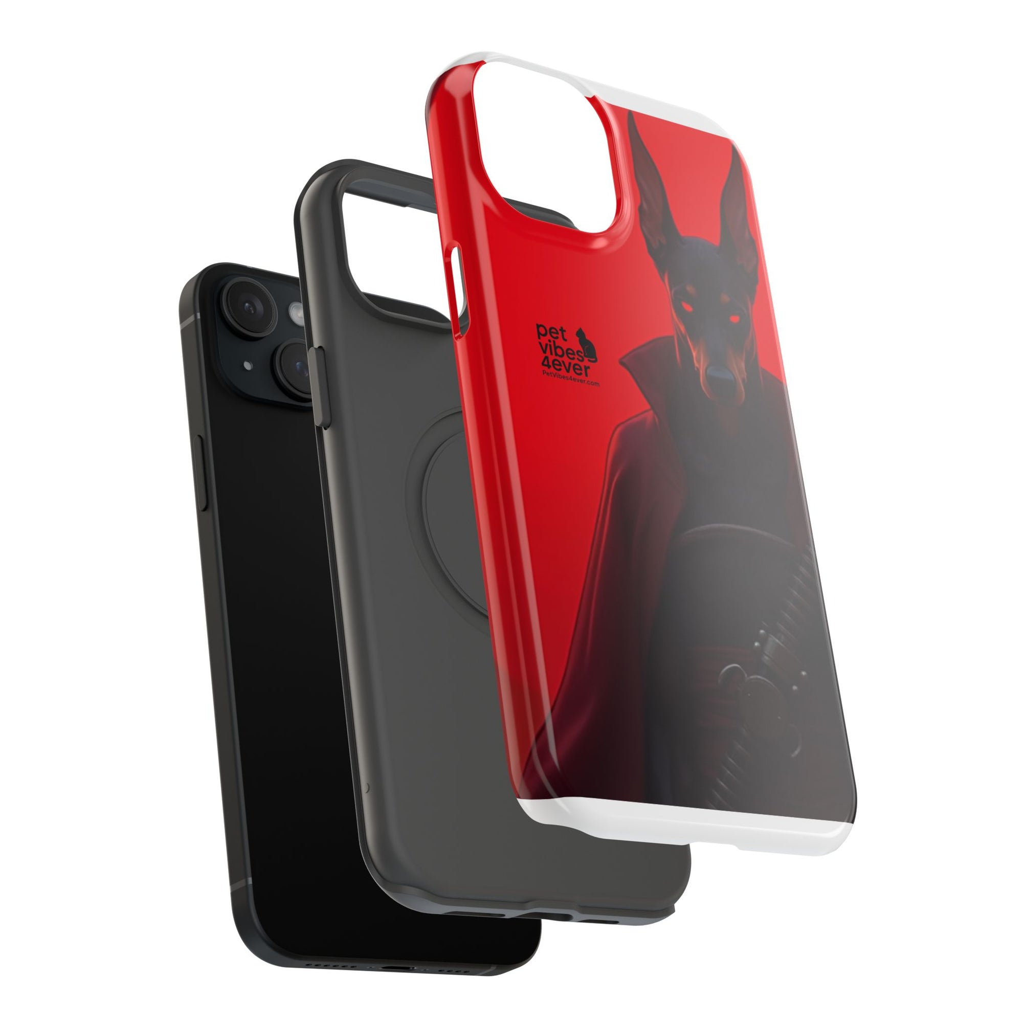 Impact-Resistant Phone Cases with Bold Dog Design, Durable Silicone, Gifts for Dog Lovers, Unique Cell Phone Accessories, Pet-Themed Gifts