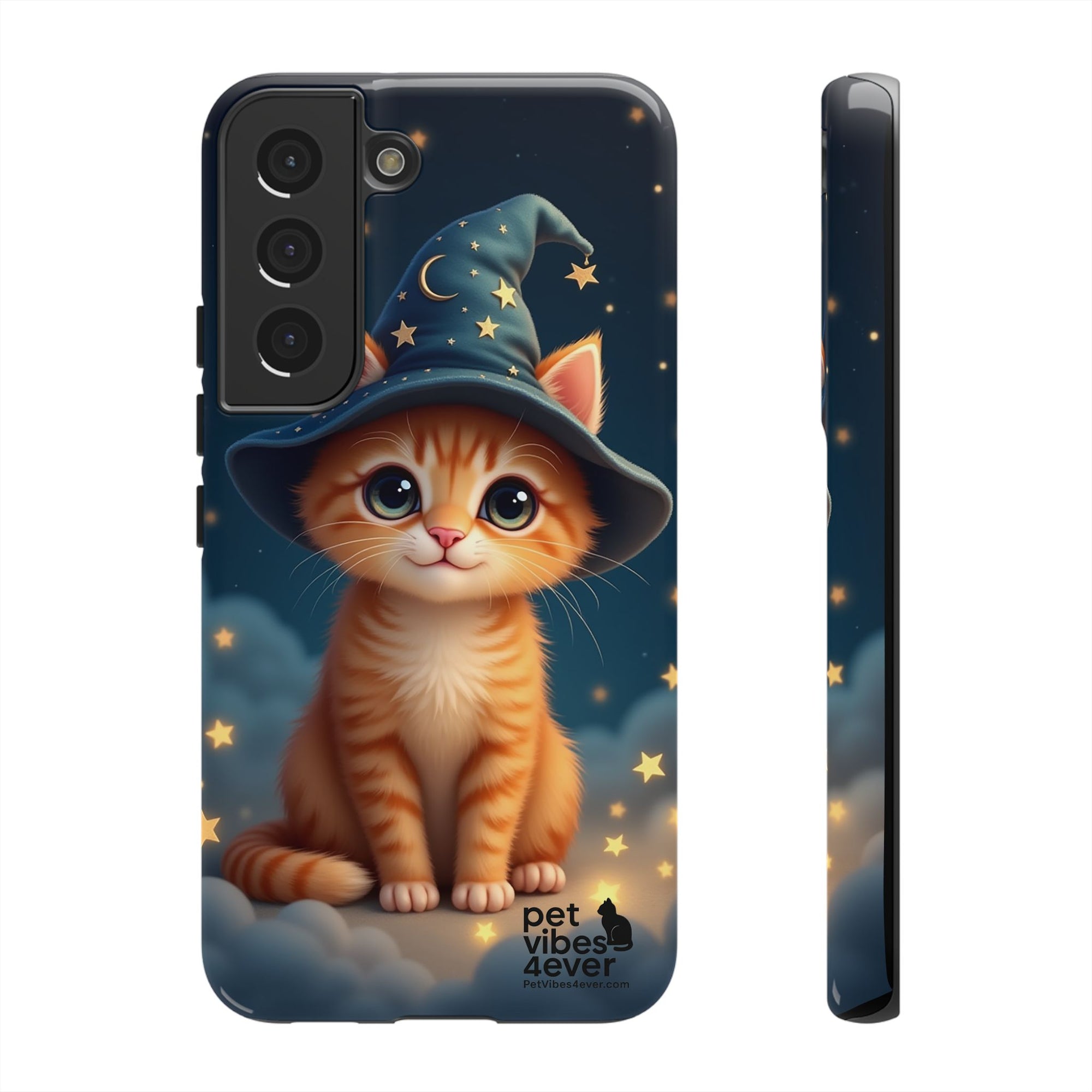 Cat-Themed Phone Case, Magical Cat Case, Pet Lover Gift, Cute Animal Accessories, Birthday Present For Cat Owners