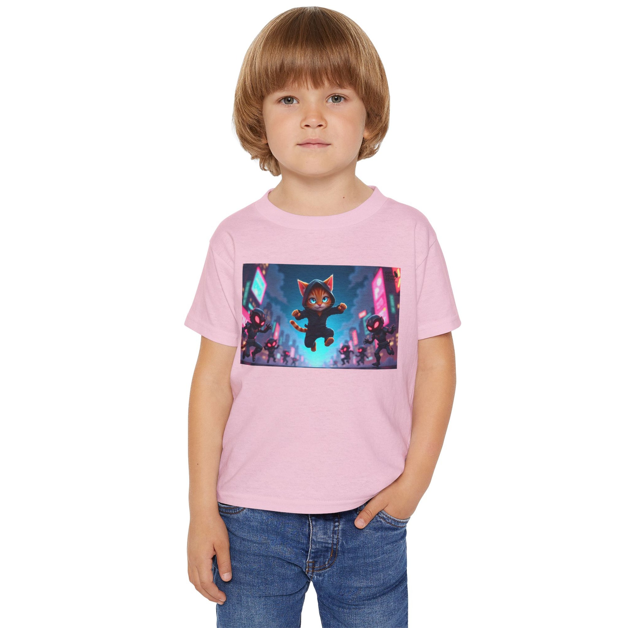 Playful Cartoon Toddler T-Shirt with Fun Design, Kids Apparel, Gift for Toddlers, Birthday Outfit, Everyday Wear, Cartoon Shirt