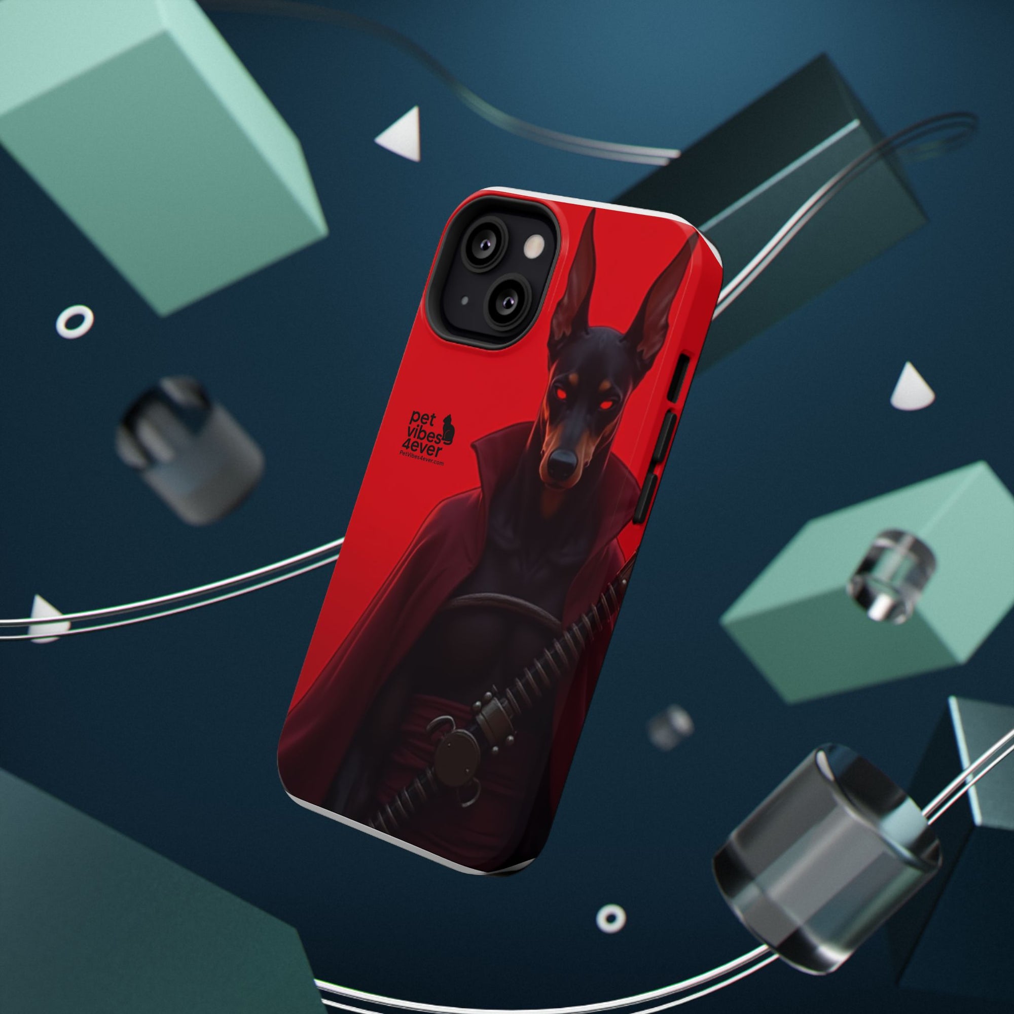 Impact-Resistant Phone Cases with Bold Dog Design, Durable Silicone, Gifts for Dog Lovers, Unique Cell Phone Accessories, Pet-Themed Gifts