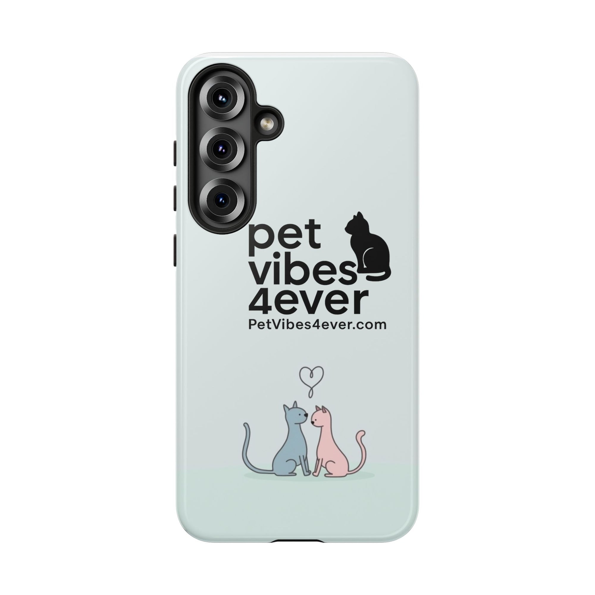 Cute Cat Phone Case, Colorful Tough Case for Pet Lovers, Cat-Themed Accessory, Gift for Animal Lovers, Mobile Phone Protection