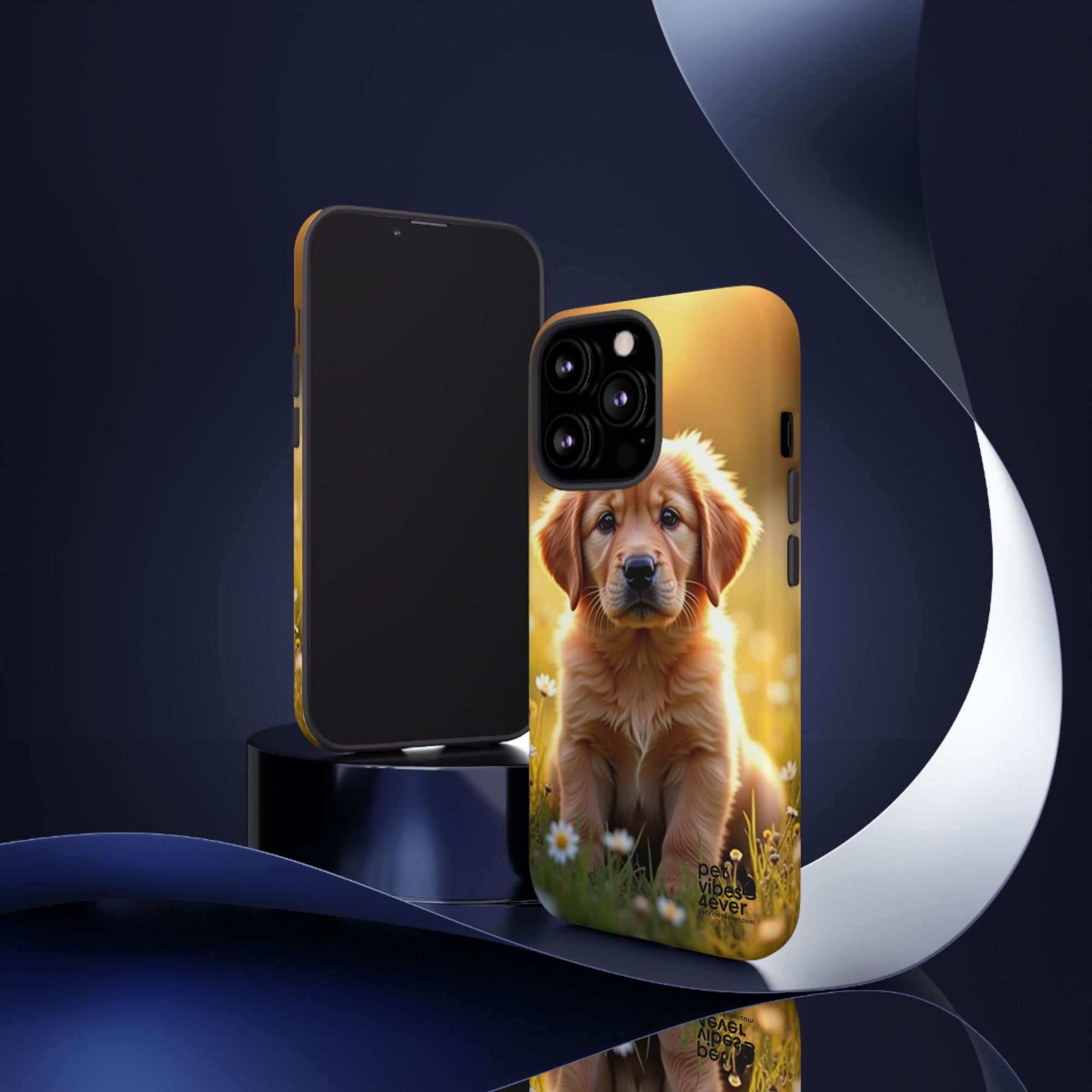 Golden Retriever Phone Case, Cute Dog Phone Cover, Pet Lover Gift, Tough Phone Cases, Puppy Design Mobile Protector