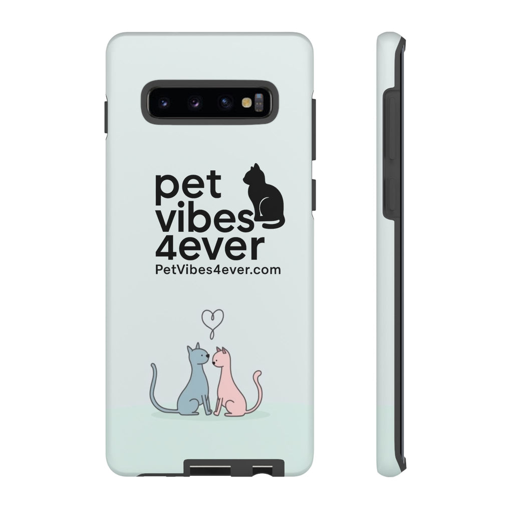 Cute Cat Phone Case, Colorful Tough Case for Pet Lovers, Cat-Themed Accessory, Gift for Animal Lovers, Mobile Phone Protection