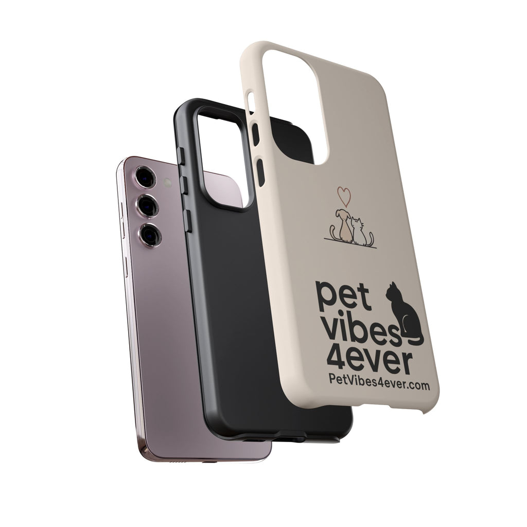 Cute Cat Phone Case - Pet Lovers Gift, Tough Cases, Customizable, Animal Lover, Cat Mom/Dad, Funny Cat Merchandise