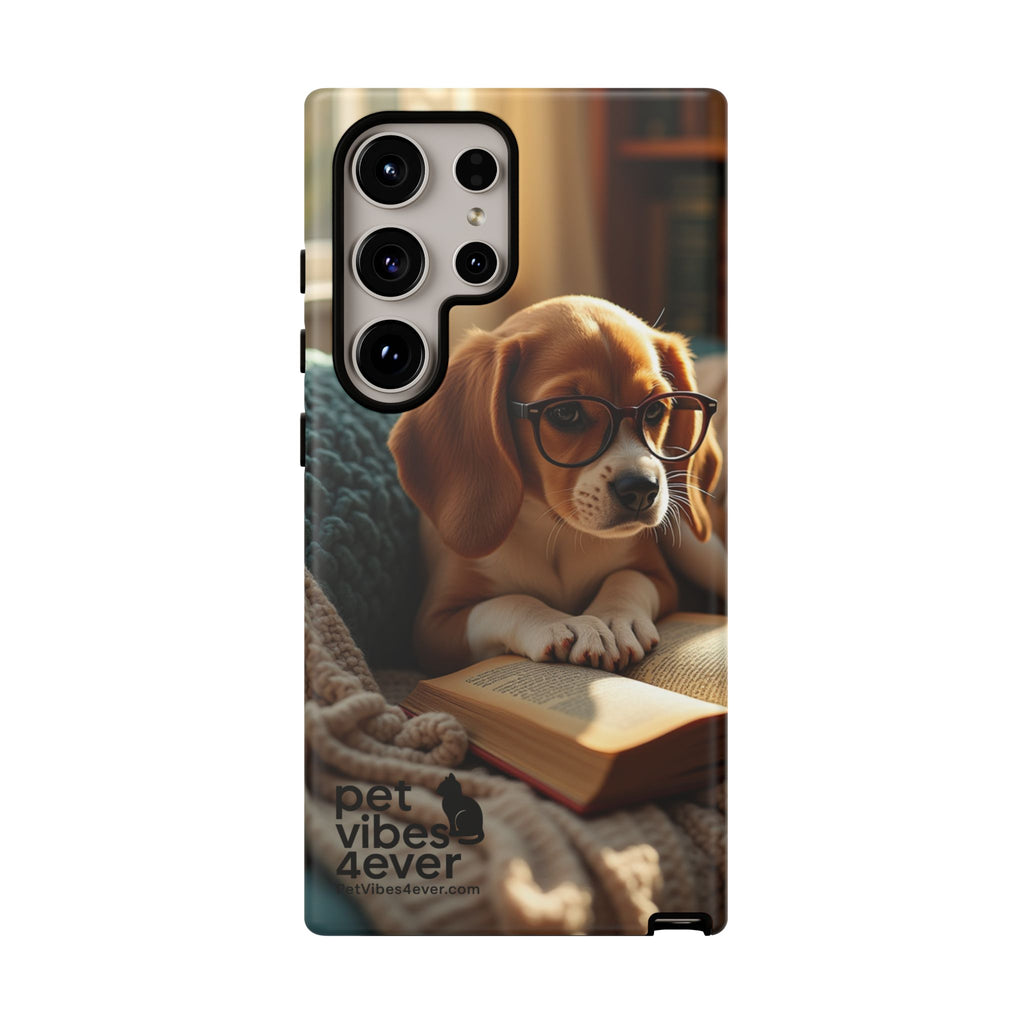 Dog-Themed Phone Case with "Pet Vibes Forever" Design, Cute Dog Accessories, Pet Lover Gift, Phone Cover, Animal Lover Decor