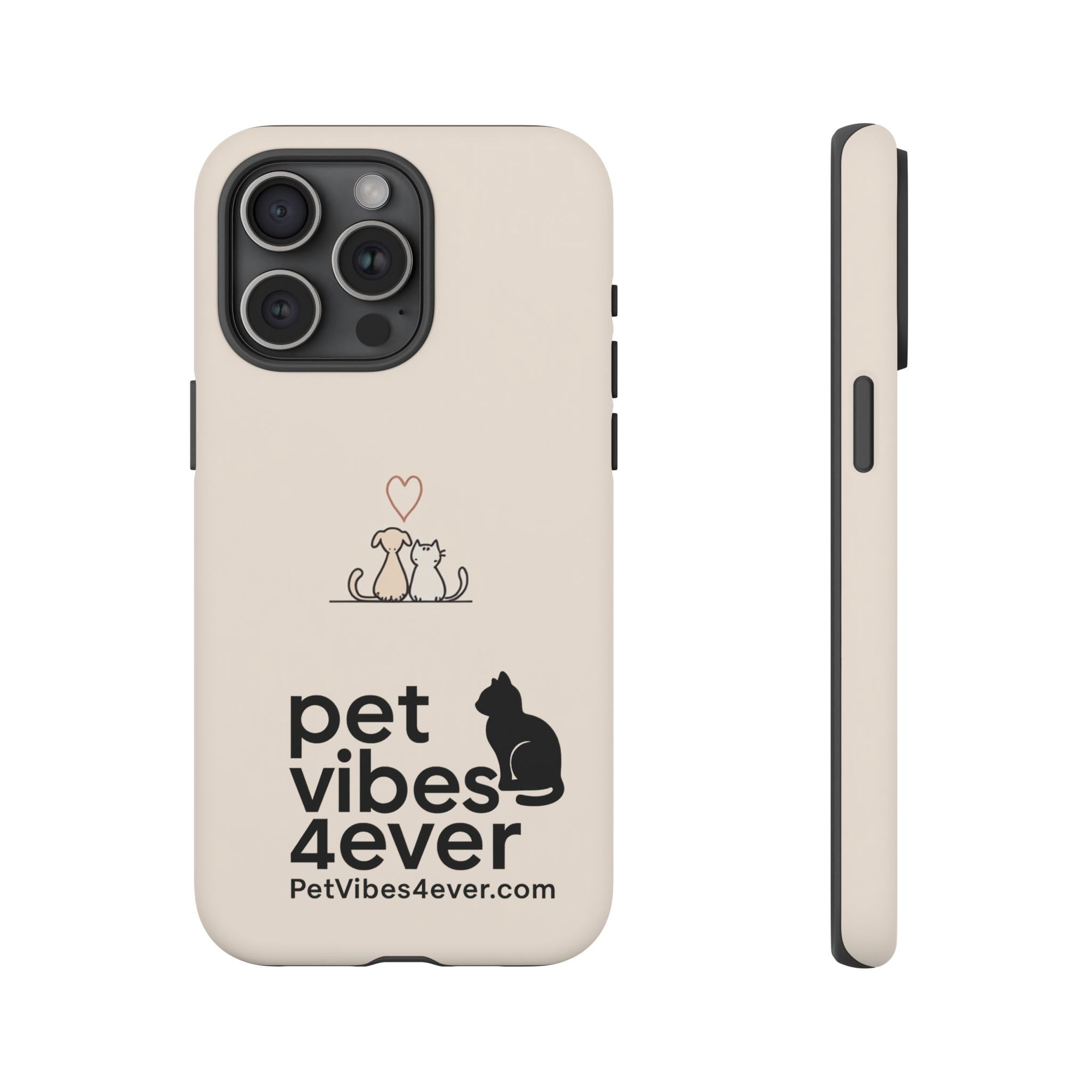 Pet Lovers Phone Case, Cute Animal Design, Tough Cases for Dog and Cat Lovers, Gift for Pet Owners, Unique Pet Accessory