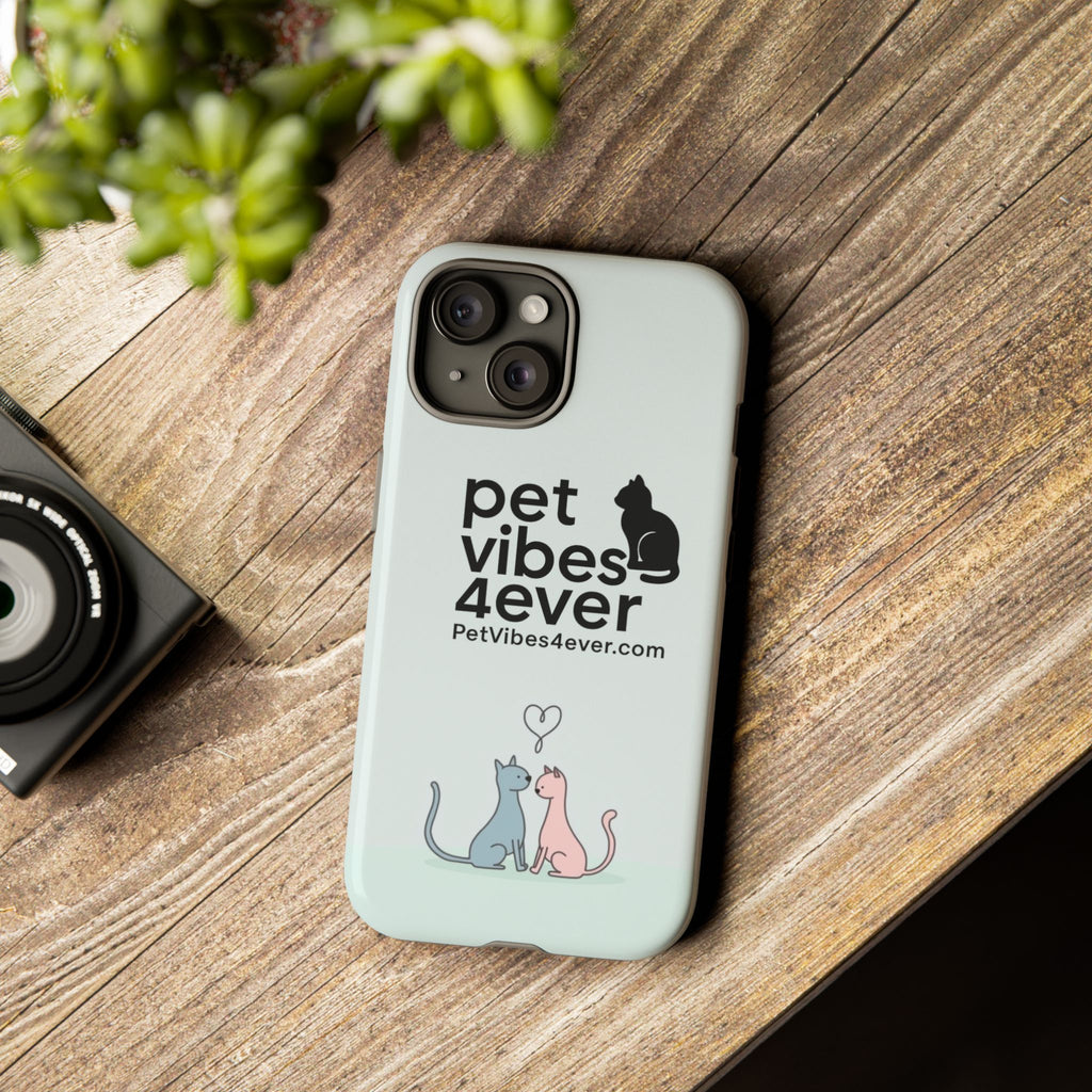 Pet Lover Phone Case - Cute Cat Lover Gift, Animal Protective Cover, Pet Vibes Merchandise, Birthday Present, Custom Phone Accessory