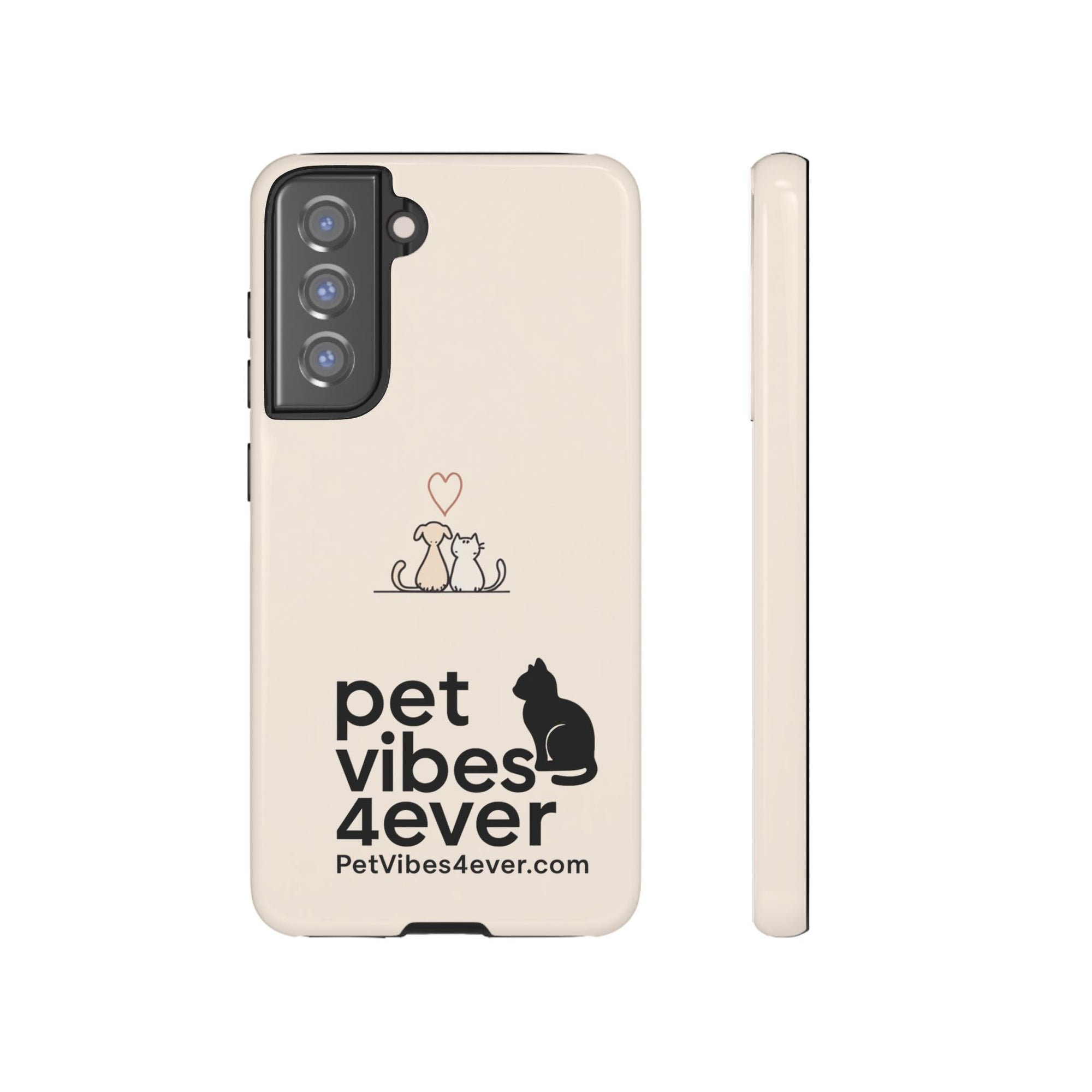 Cute Cat Phone Case - Pet Lovers Gift, Tough Cases, Customizable, Animal Lover, Cat Mom/Dad, Funny Cat Merchandise