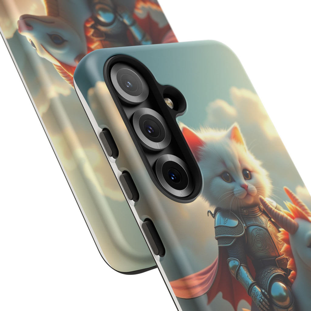 Funny Cat Phone Case, Cute Pet Lovers Gift, Cool Animal Accessory, Unique Phone Sleeve, Fantasy Vibe Phone Cover