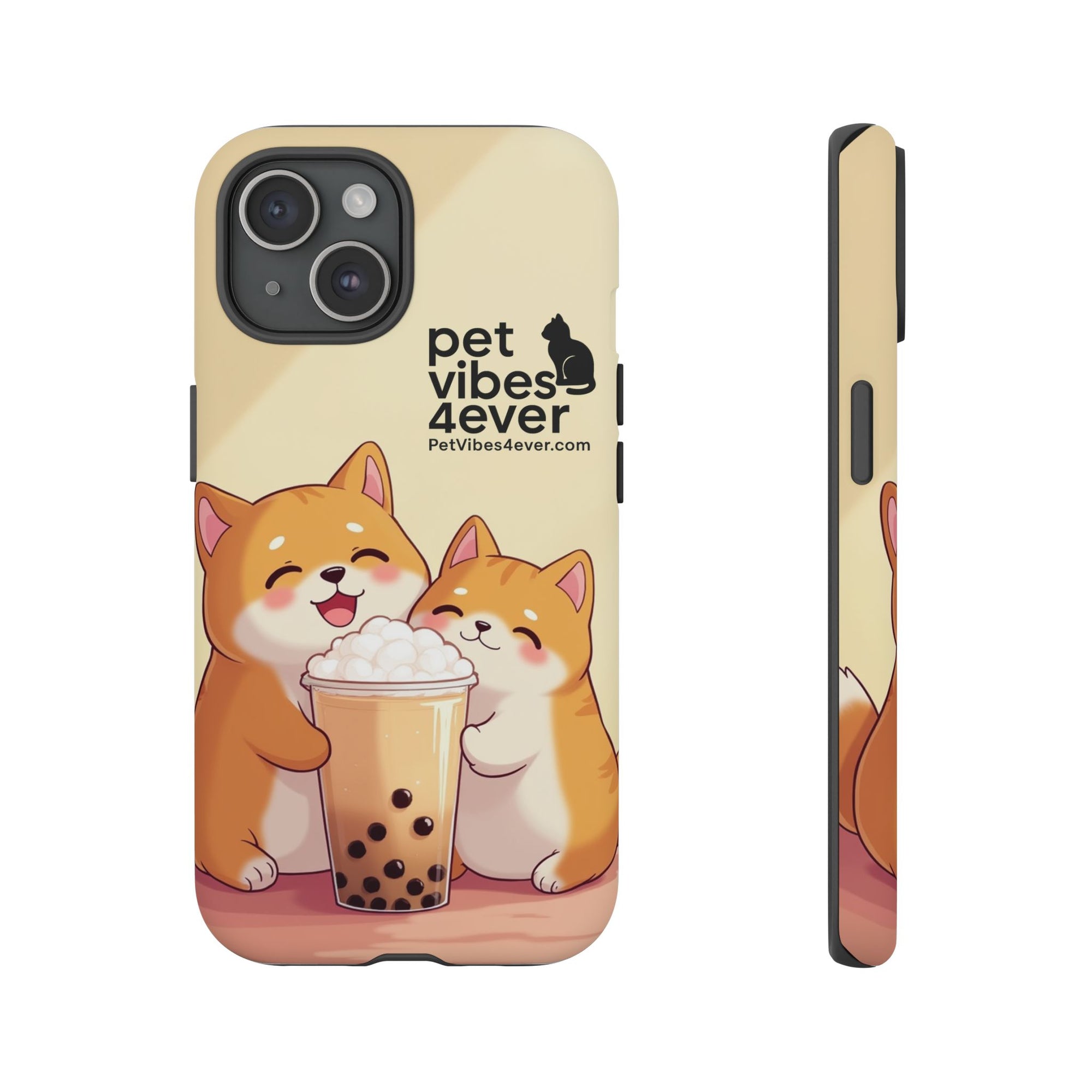Cute Corgi Phone Cases - Playful Pet Vibes, Dog Lover Gift, Cute Animal Accessories, Pet Owner Decoration, kawaii phone cover