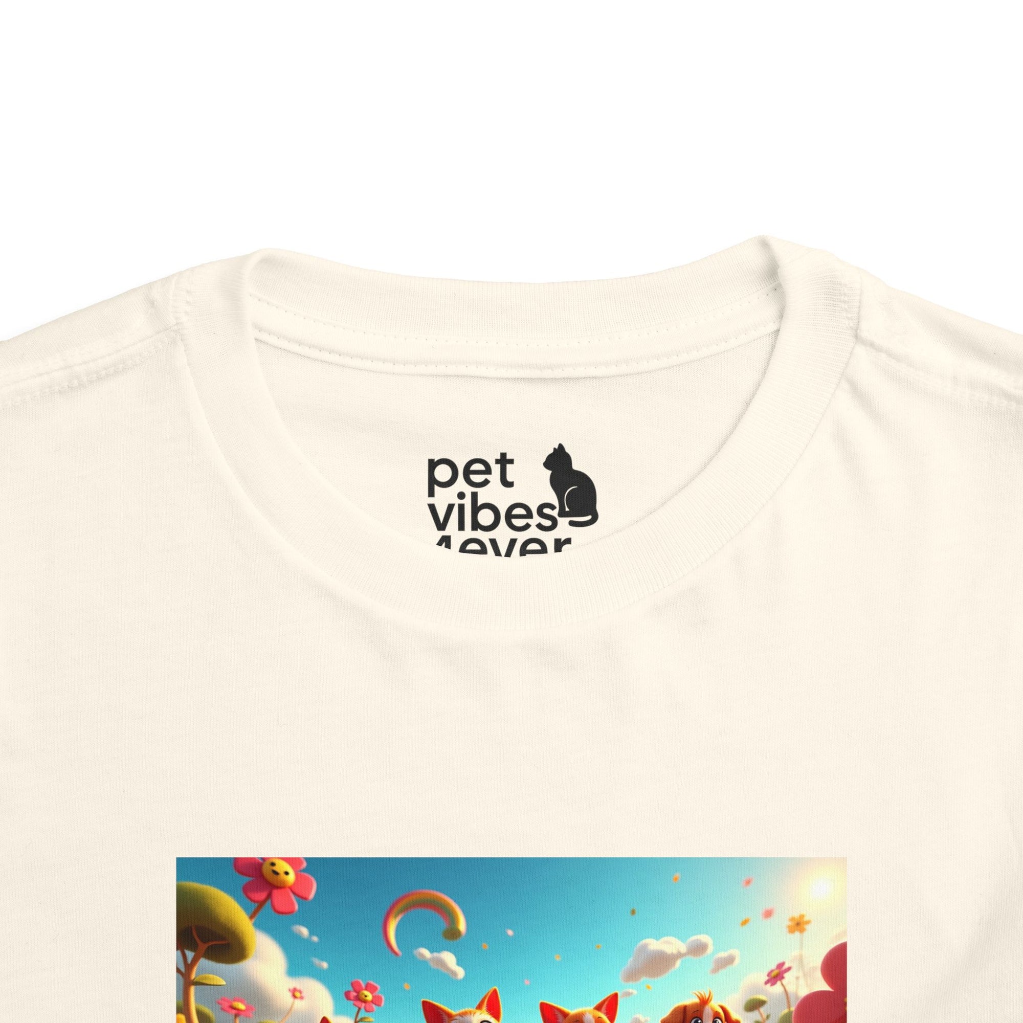 Colorful Toddler Short Sleeve Tee, Fun Kids T-Shirt, Summer Playwear, Birthday Gift, Rainbow Design Tee, Everyday Playwear