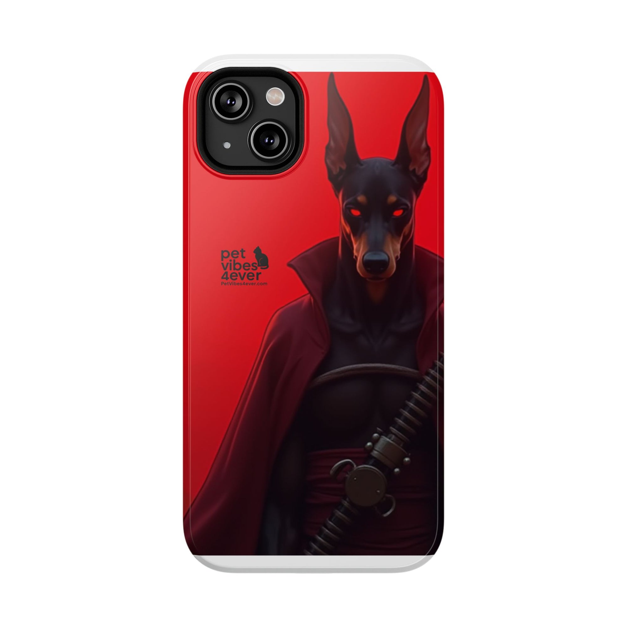 Impact-Resistant Phone Cases with Bold Dog Design, Durable Silicone, Gifts for Dog Lovers, Unique Cell Phone Accessories, Pet-Themed Gifts