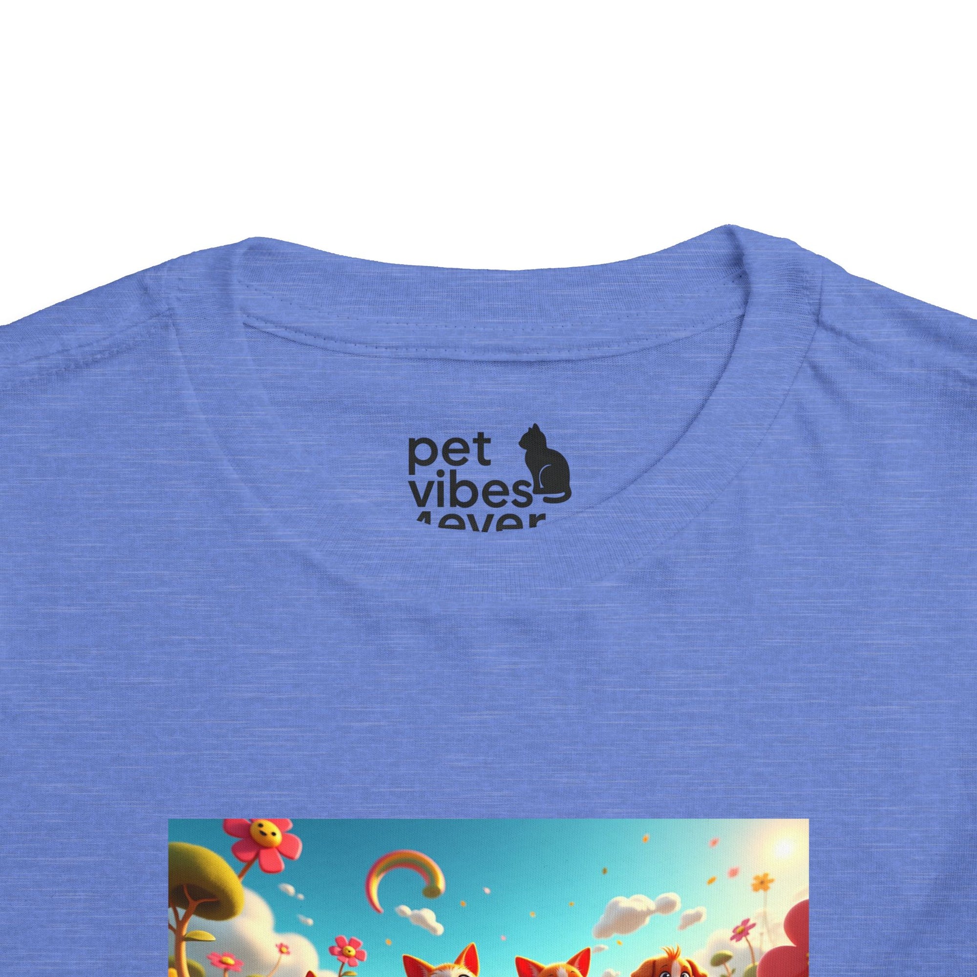 Colorful Toddler Short Sleeve Tee, Fun Kids T-Shirt, Summer Playwear, Birthday Gift, Rainbow Design Tee, Everyday Playwear